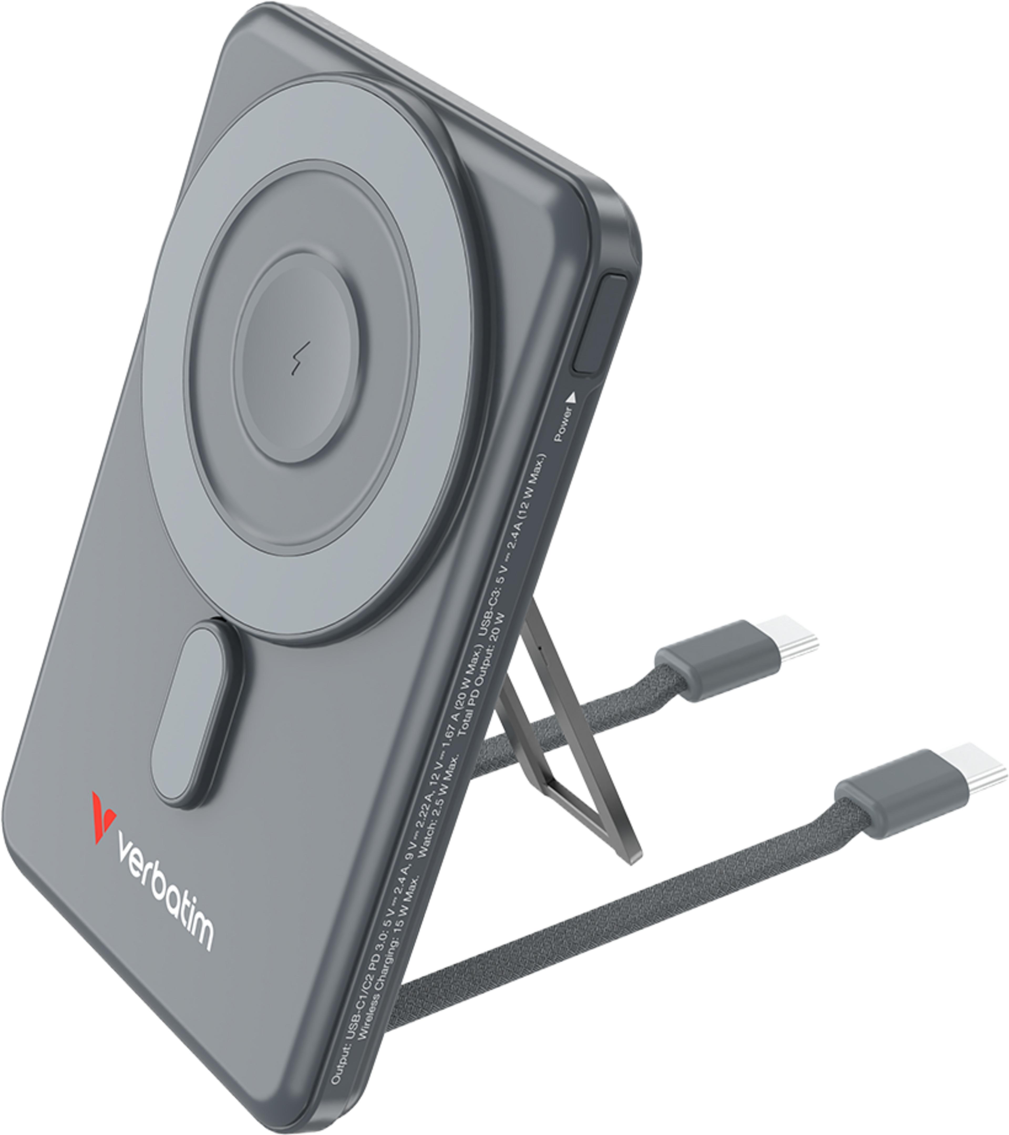 Batt. externe USB Verbatim 5000mAh gris