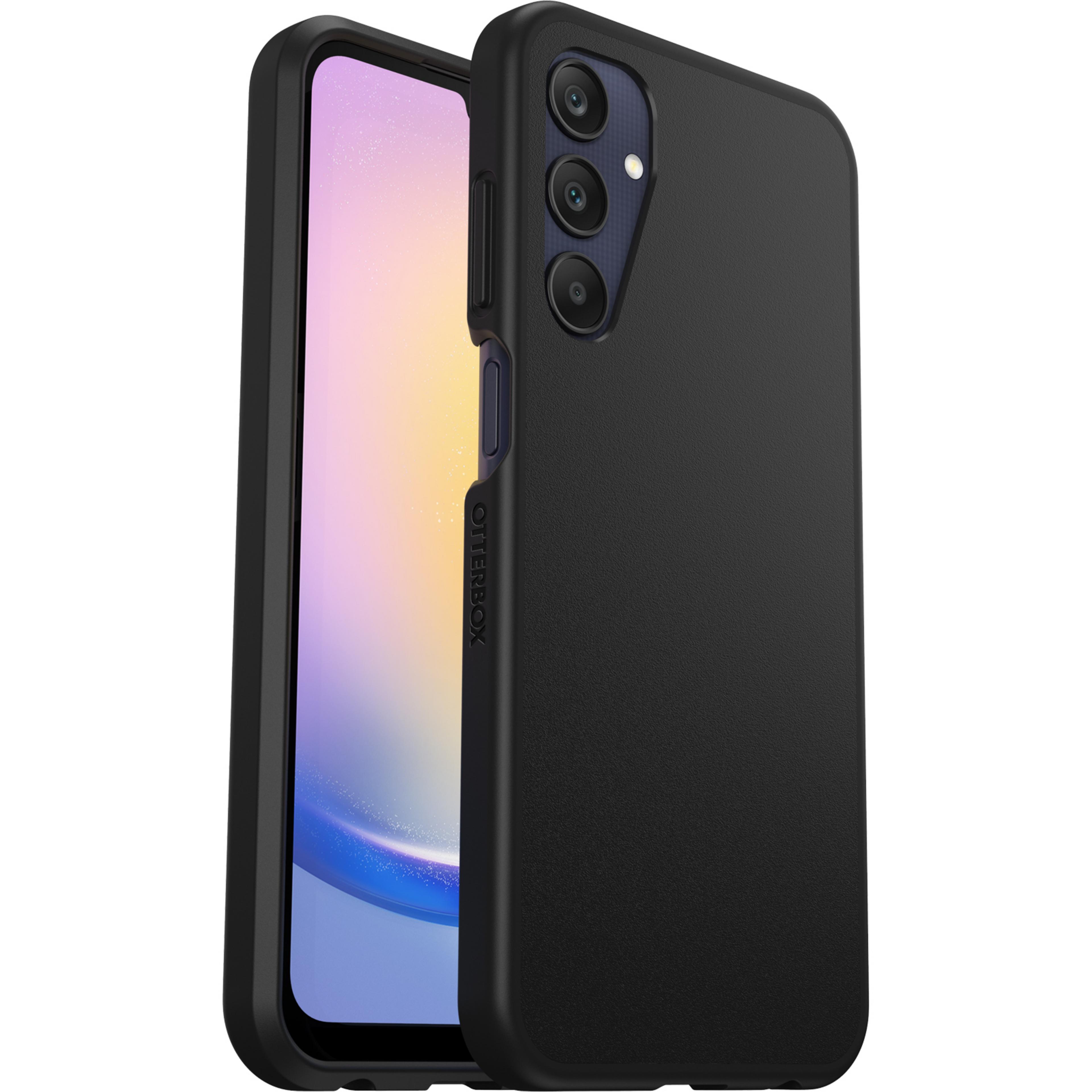 OtterBox React Galaxy A25 5G Case Black