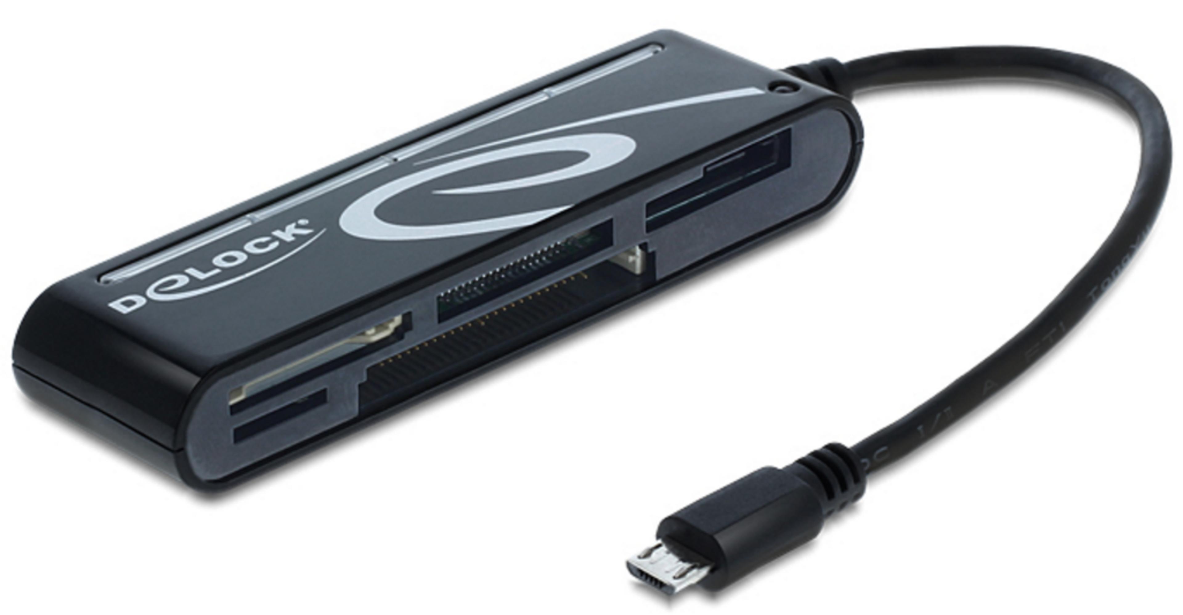 Delock Micro-USB OTG Card Reader