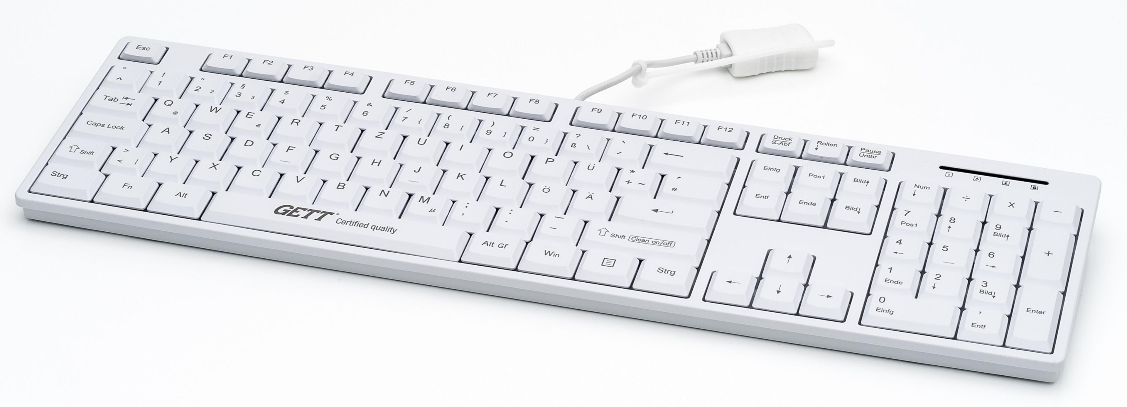 GETT GCQ CleanType Easy Basic Tastatur w