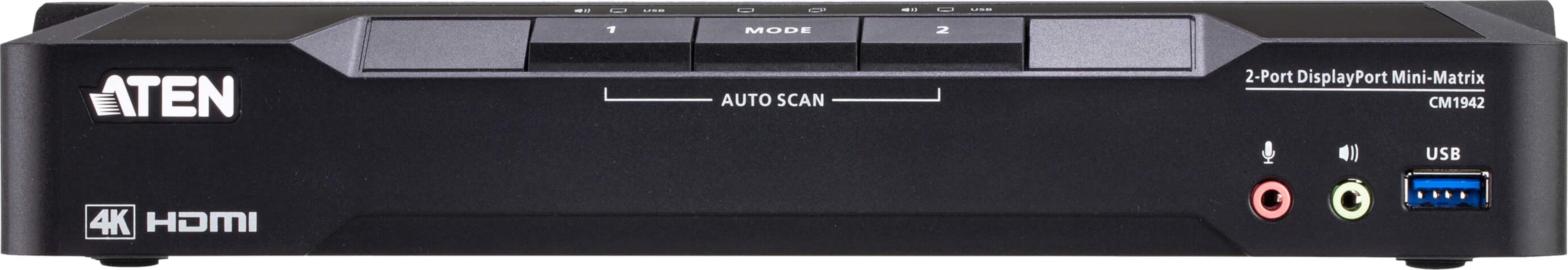 Switch KVM ATEN DP DualHead 2 ports