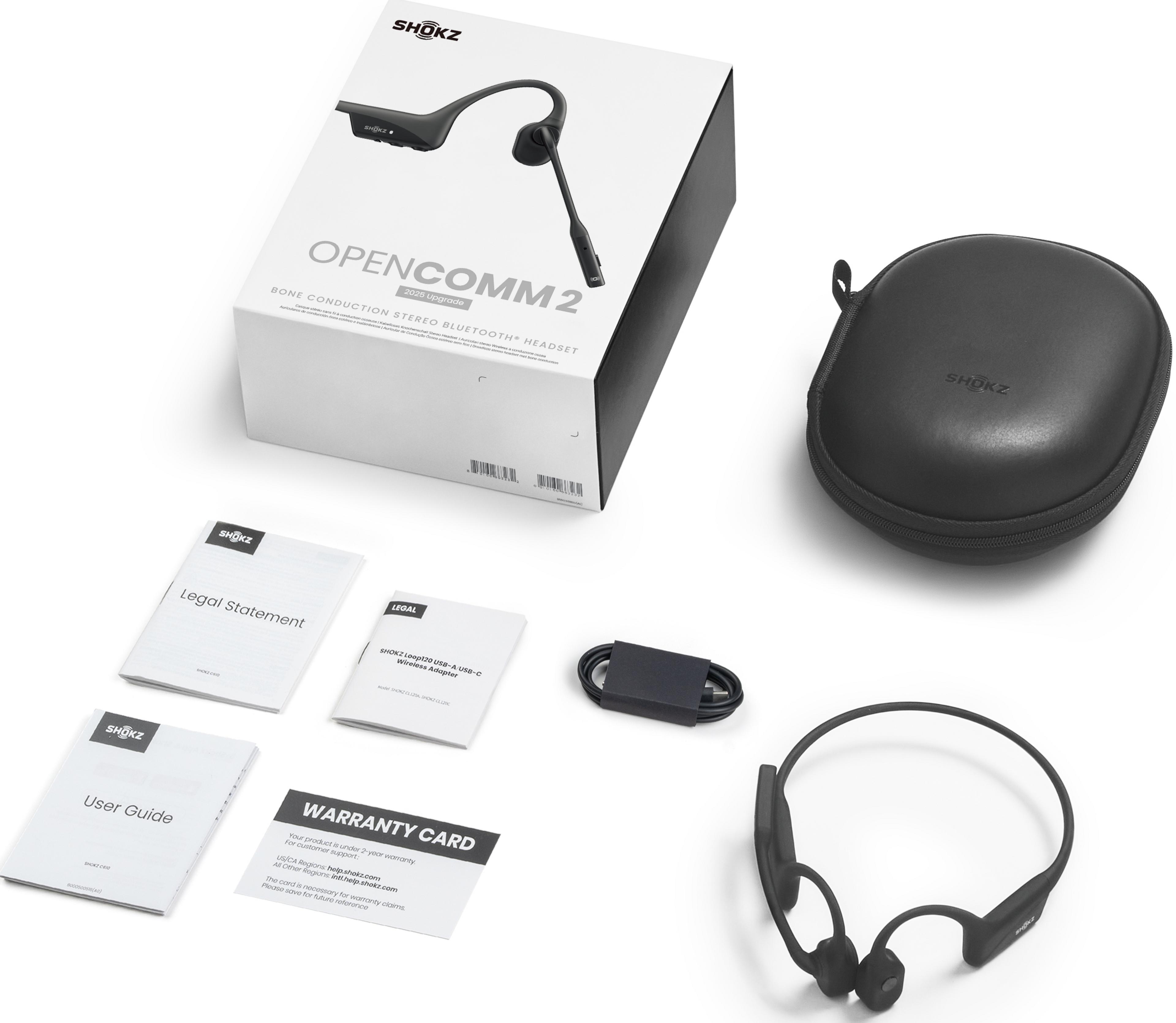 Shokz OpenComm2 2025 Headset