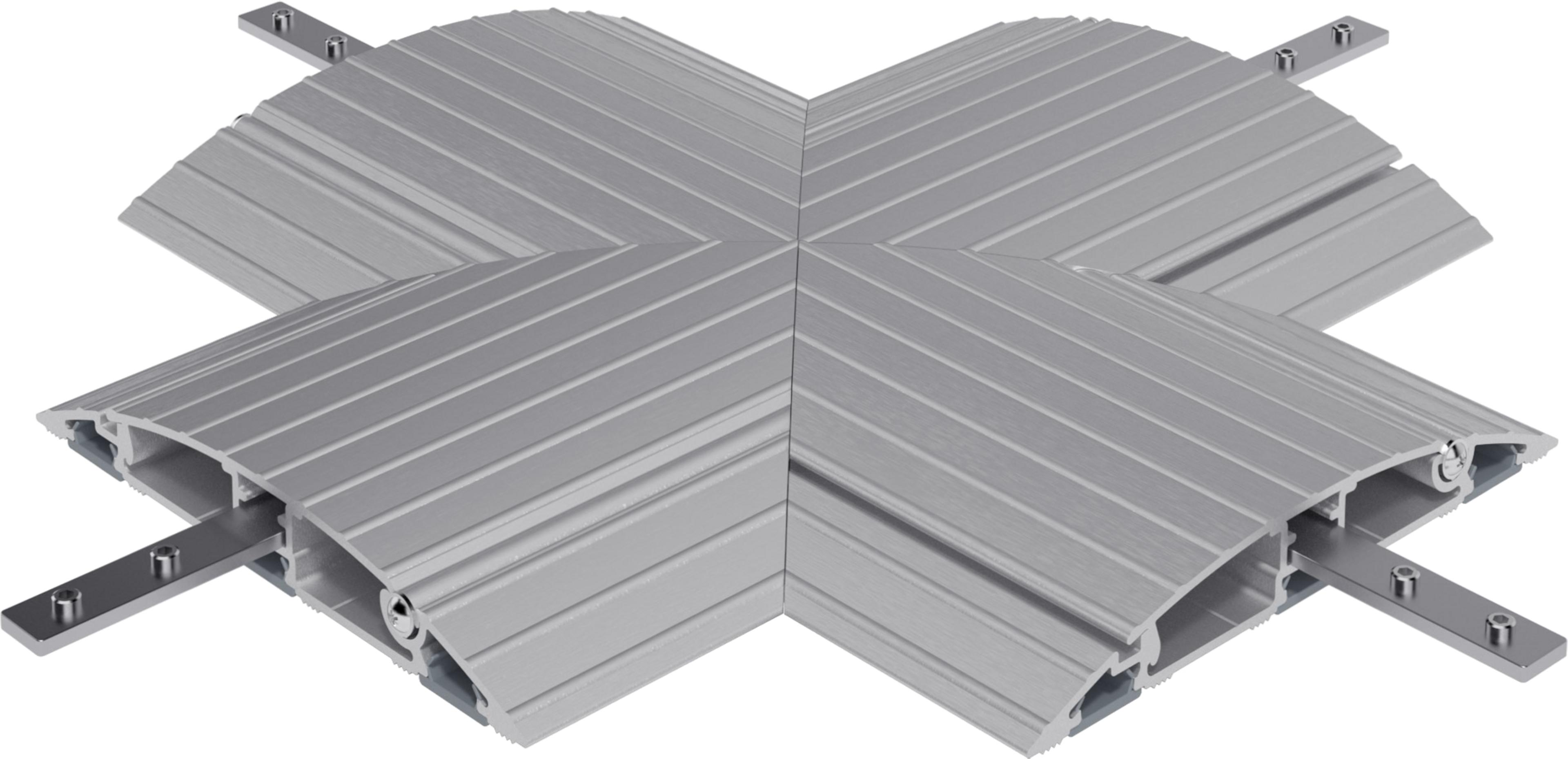 Kabelkanal Kreuzverbinder 260x260x20mm