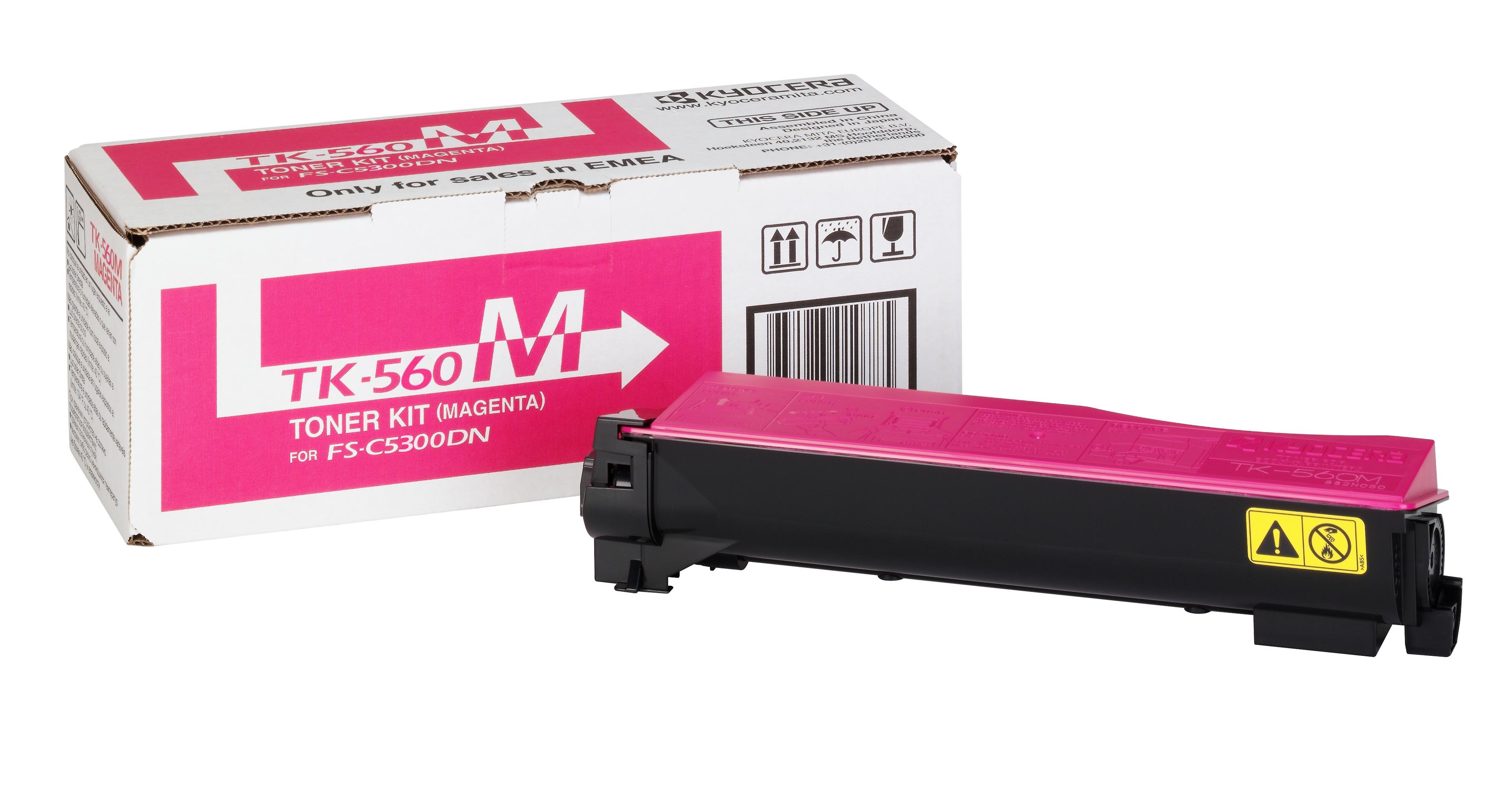 Kyocera TK-560M Toner Kit Magenta