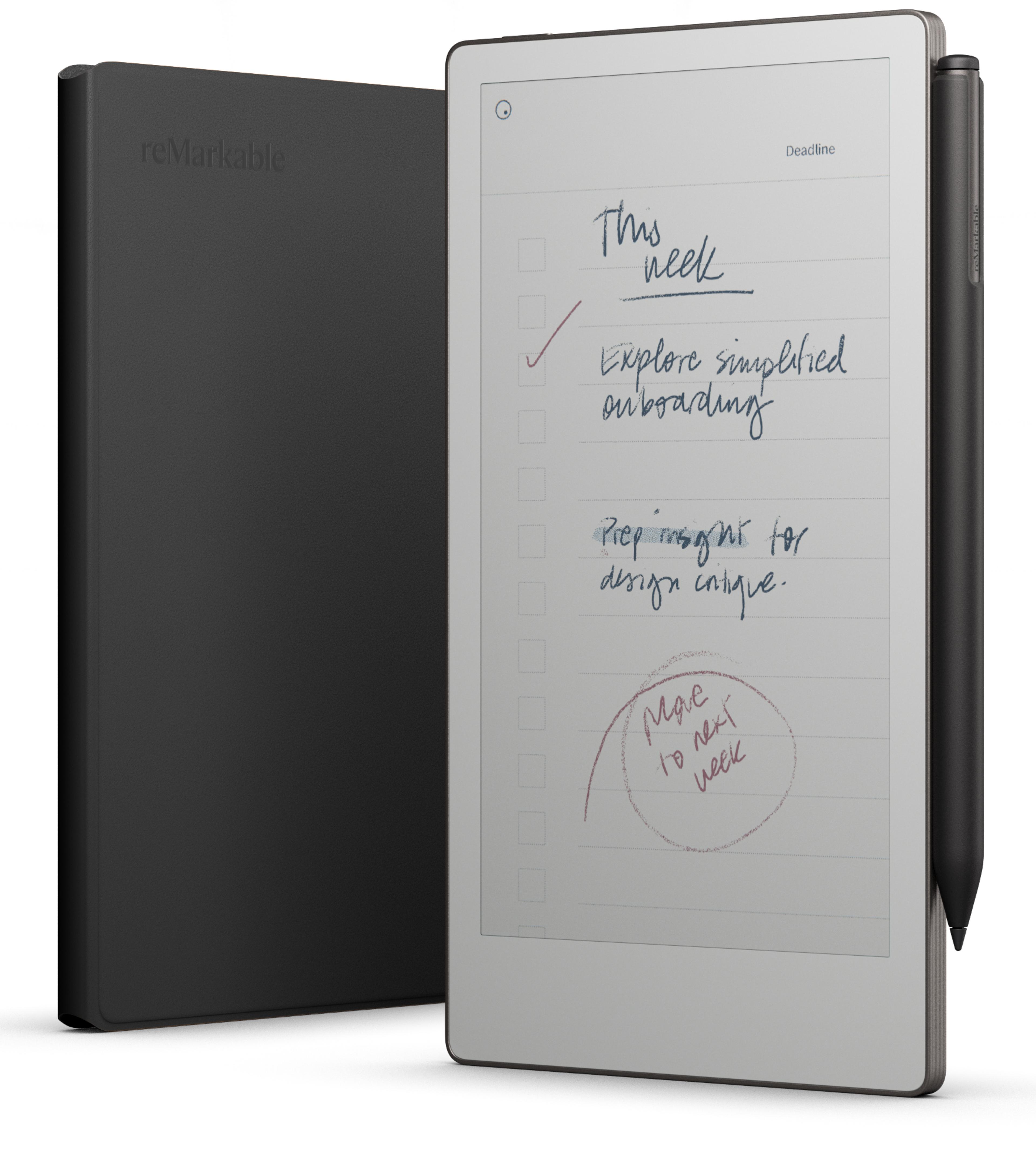 reMarkable Paper Pro Move Marker + Folio