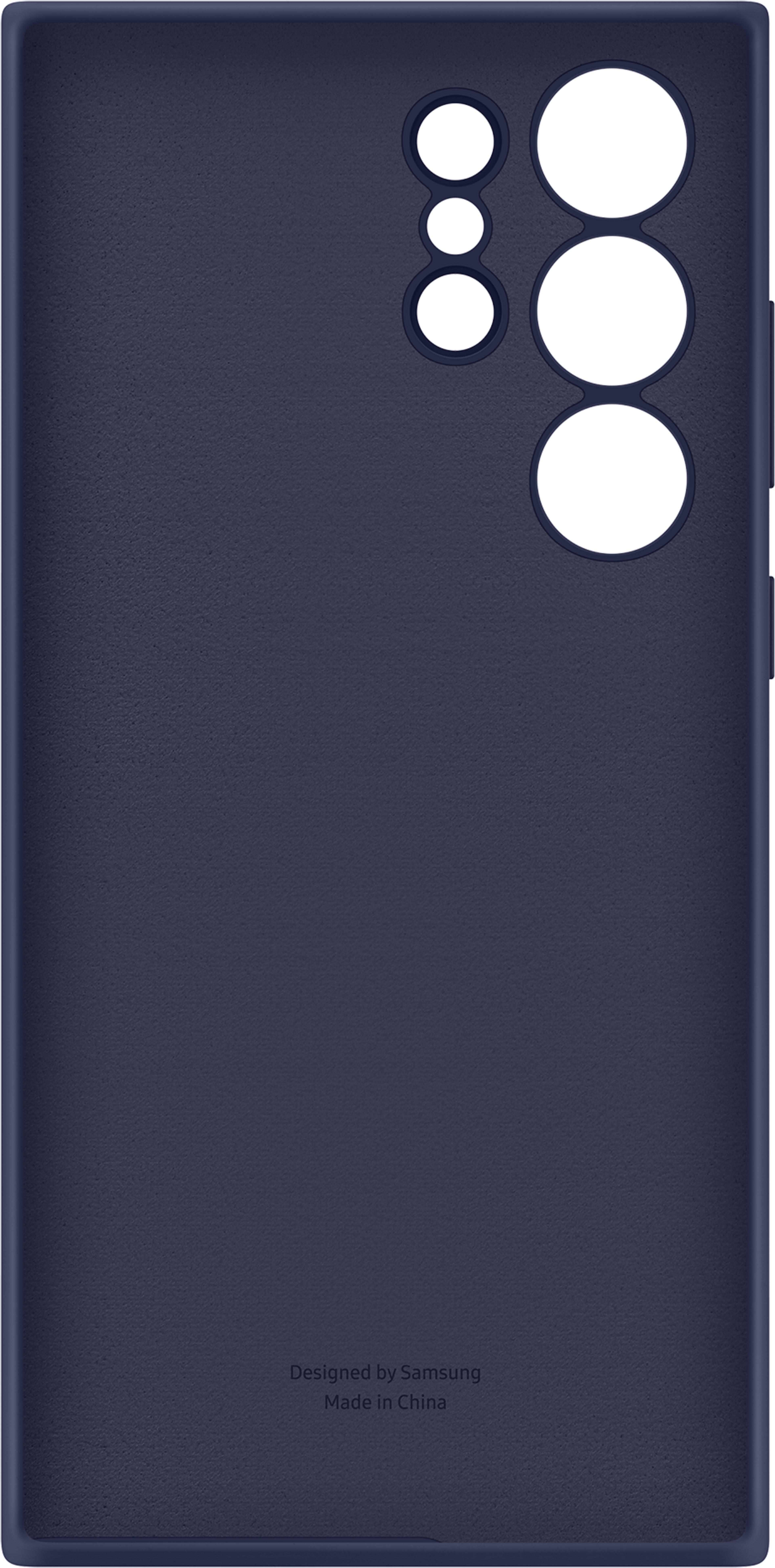 Coque silicone Samsung S23 Ultra, bleu