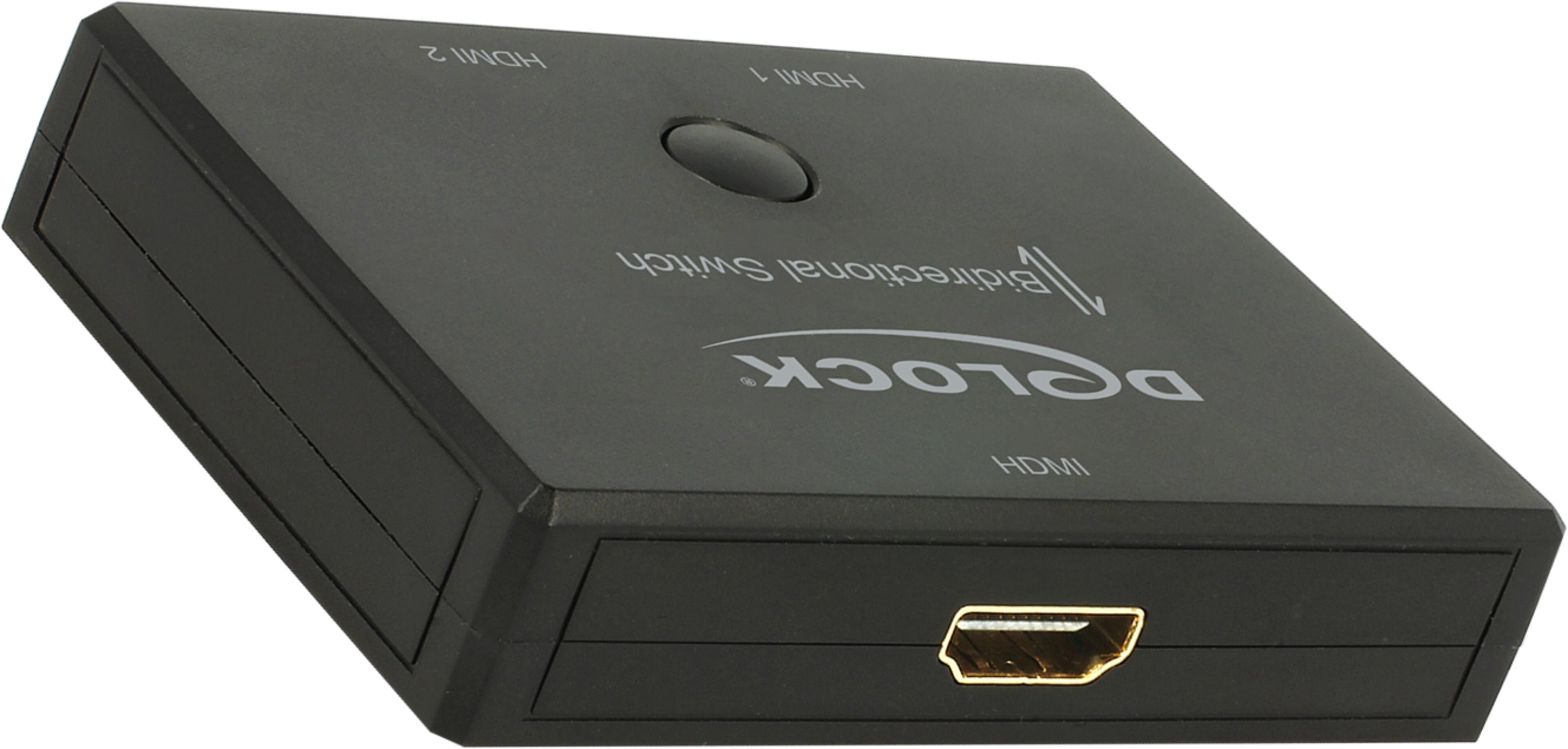 Delock HDMI Splitter/Selector 1:2/2:1