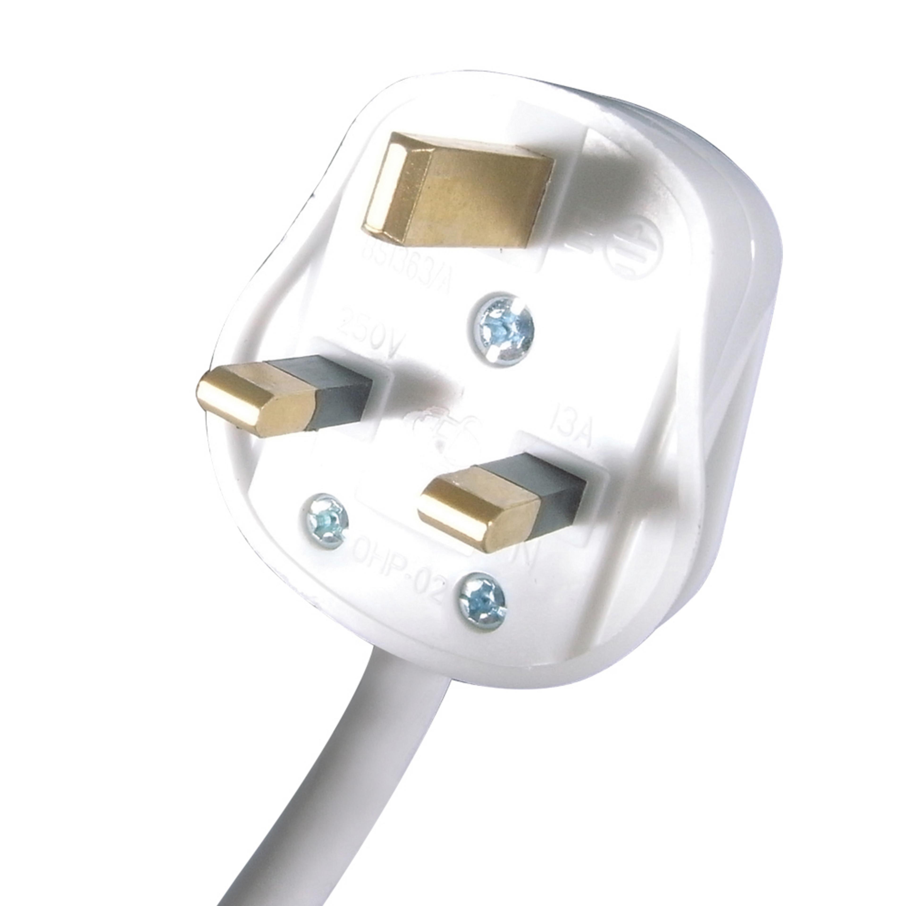 Connekt Gear 4 Way Power Ext. Lead White