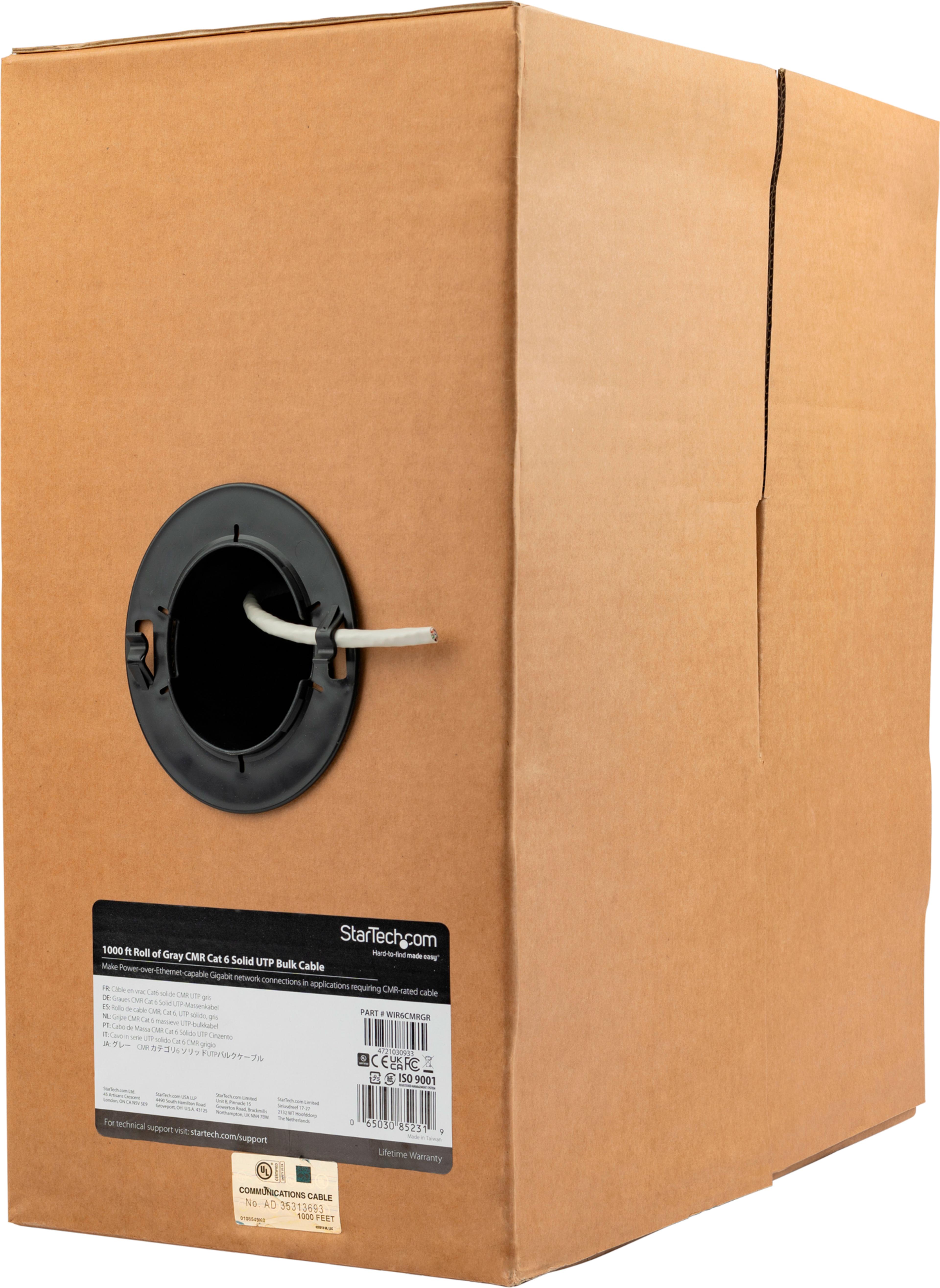 Data Cable Cat6 Solid U/UTP 304.8m Box