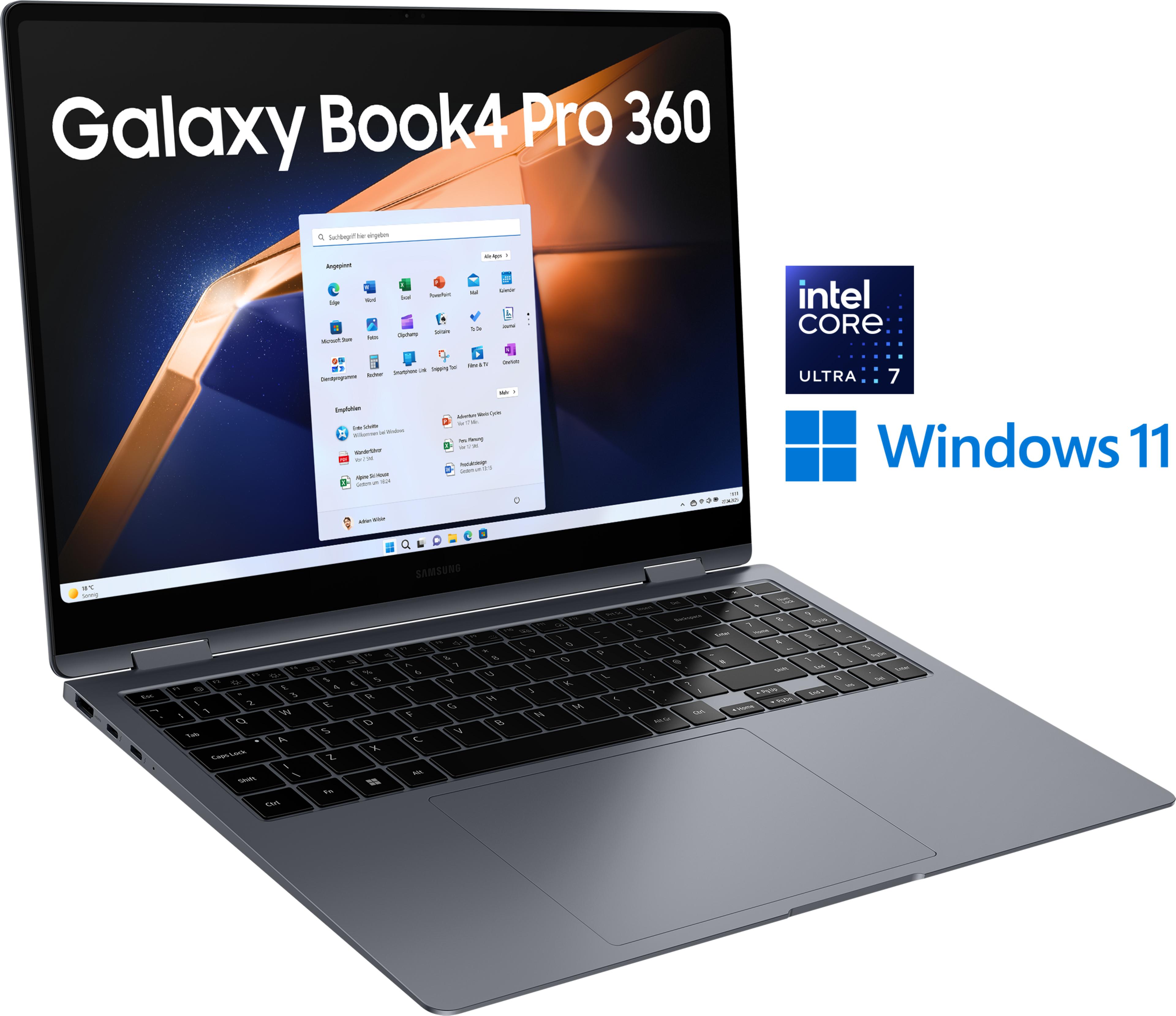 Samsung Book4 Pro 360 U7 16/512GB gray