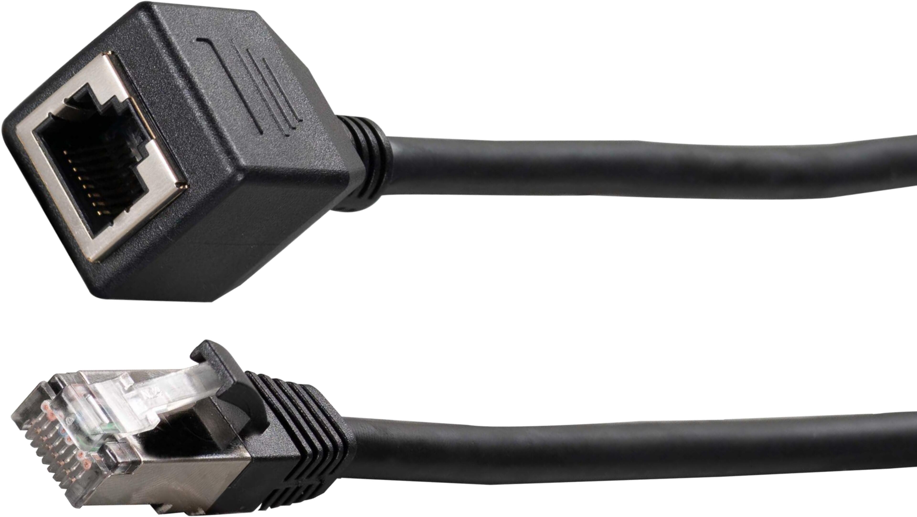 Patchkabel Verläng.RJ45 S/FTP Cat6a 10 m