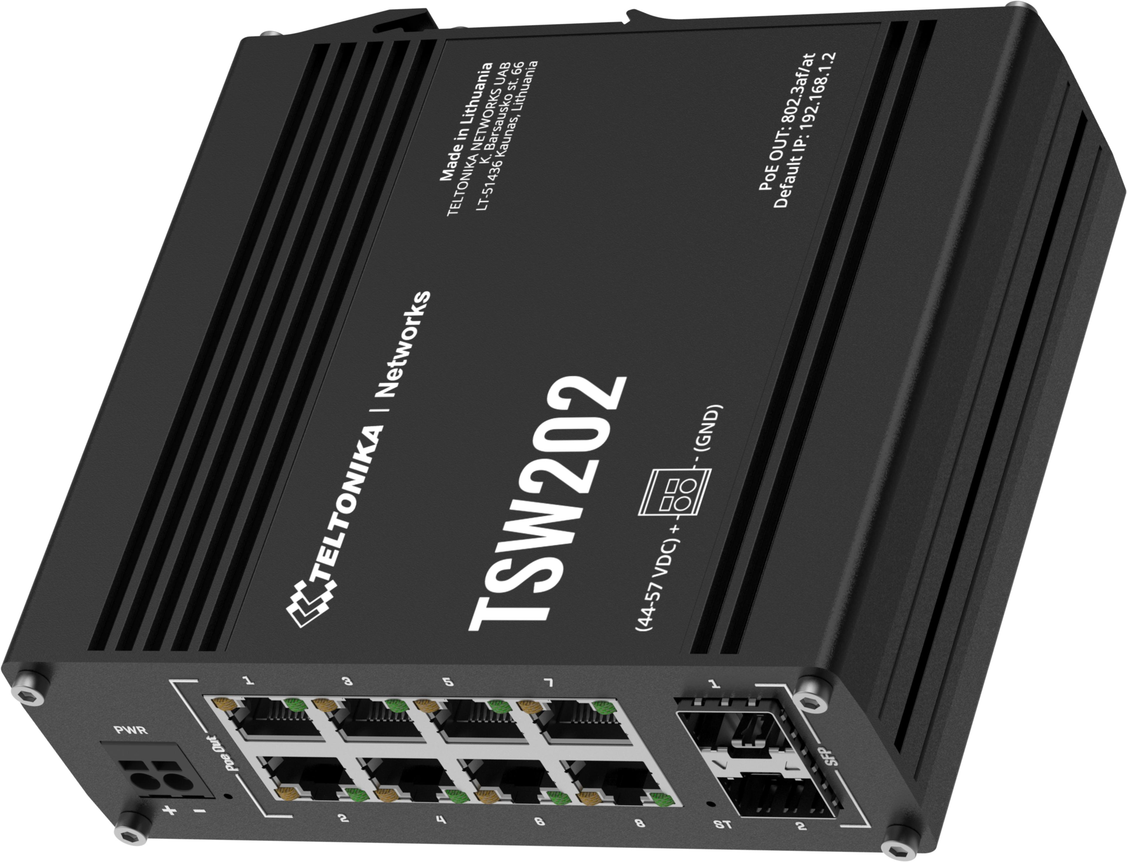 Teltonika TSW202 Managed PoE+ Switch