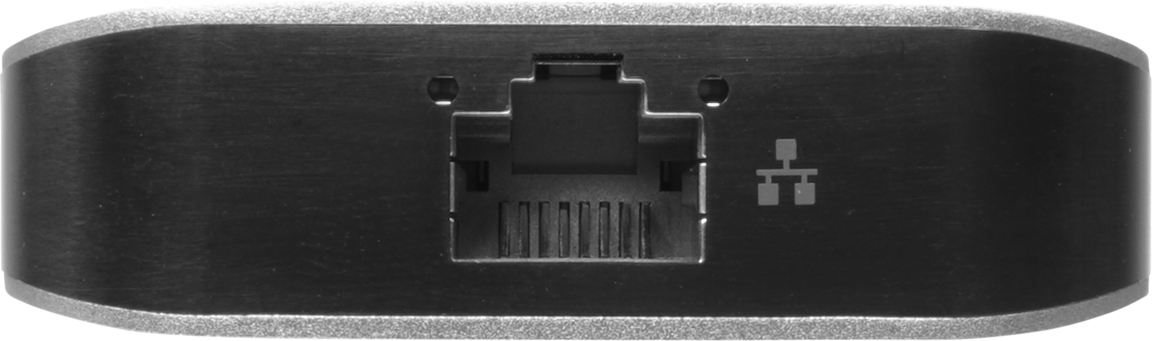 Többportos USB-C hub 2xDP/HDMI/USB/RJ45