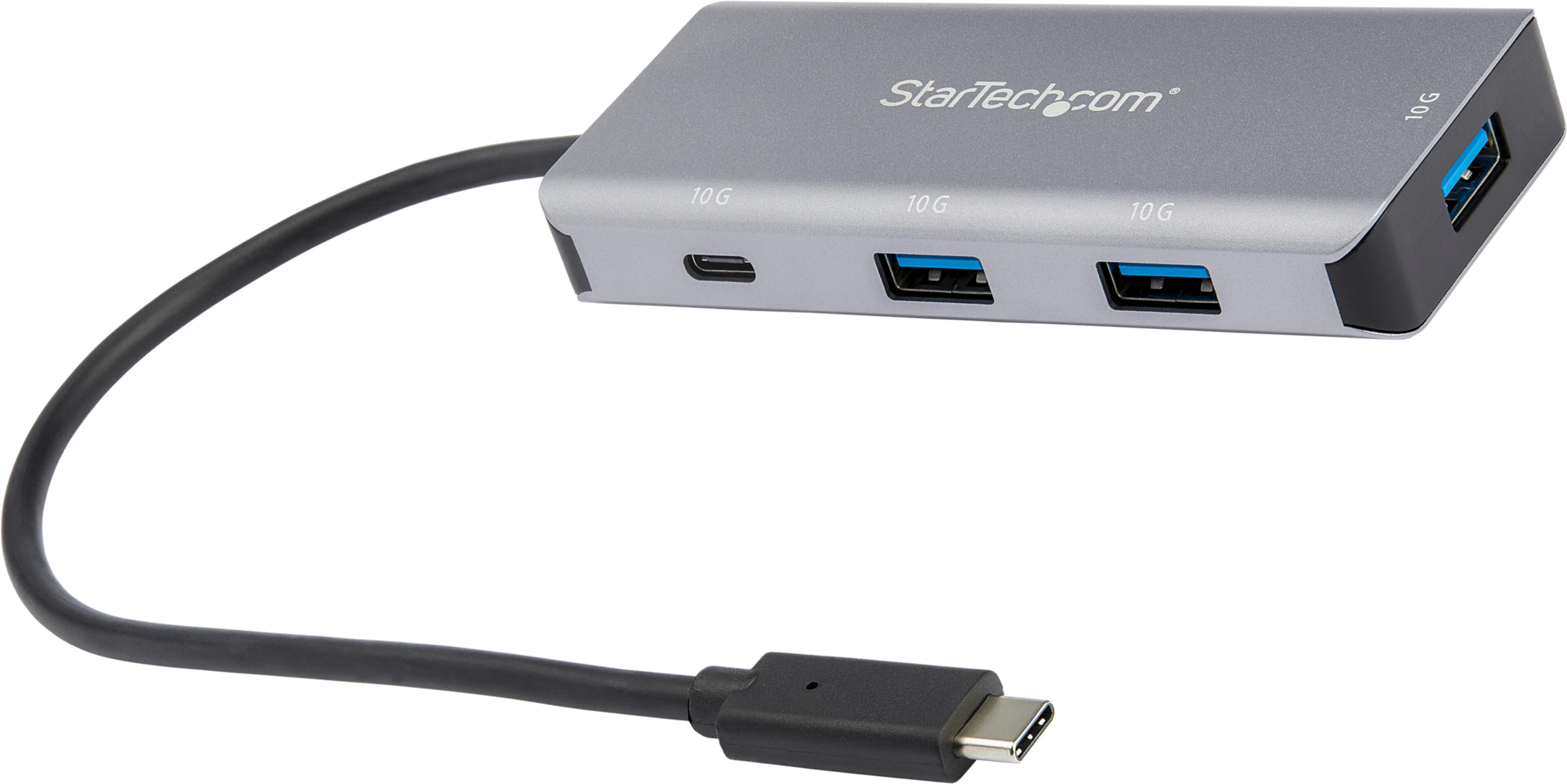 StarTech USB Hub 3.1 4-Port schwarz/grau
