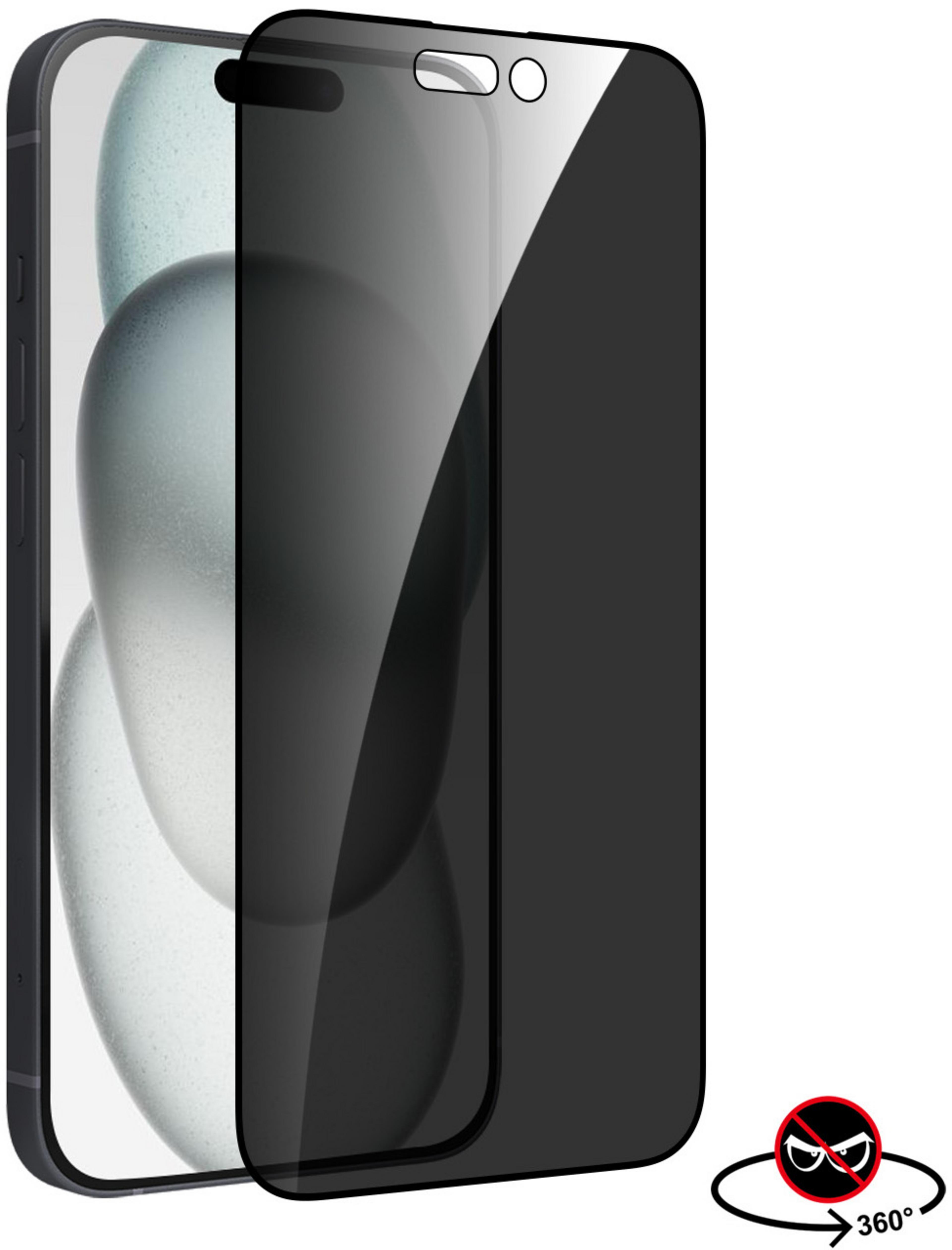 ARTICONA iPhone 15+ 4-W Privacy Glass