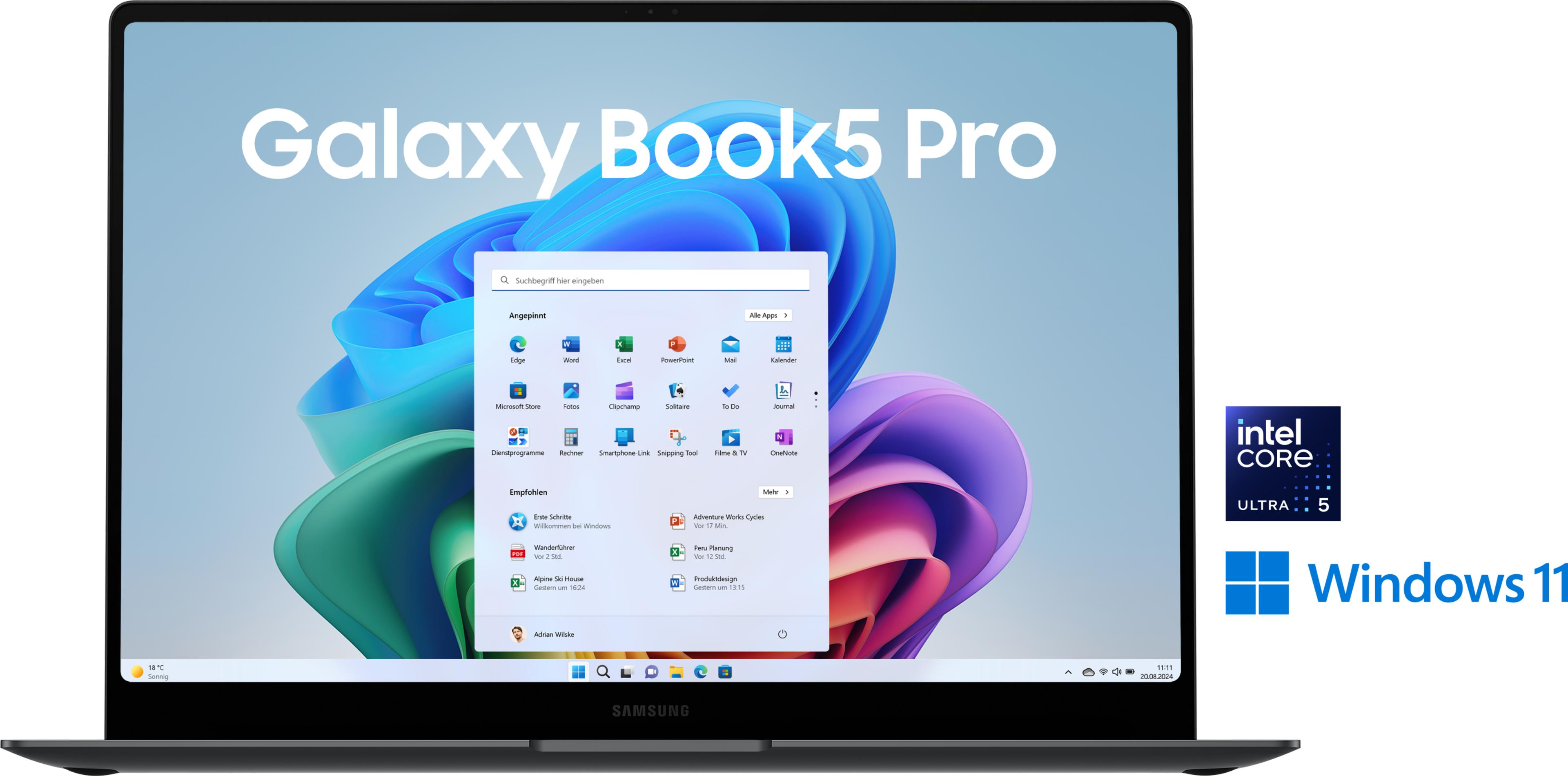 Samsung Book5 Pro 16" U5 16/512GB Grey