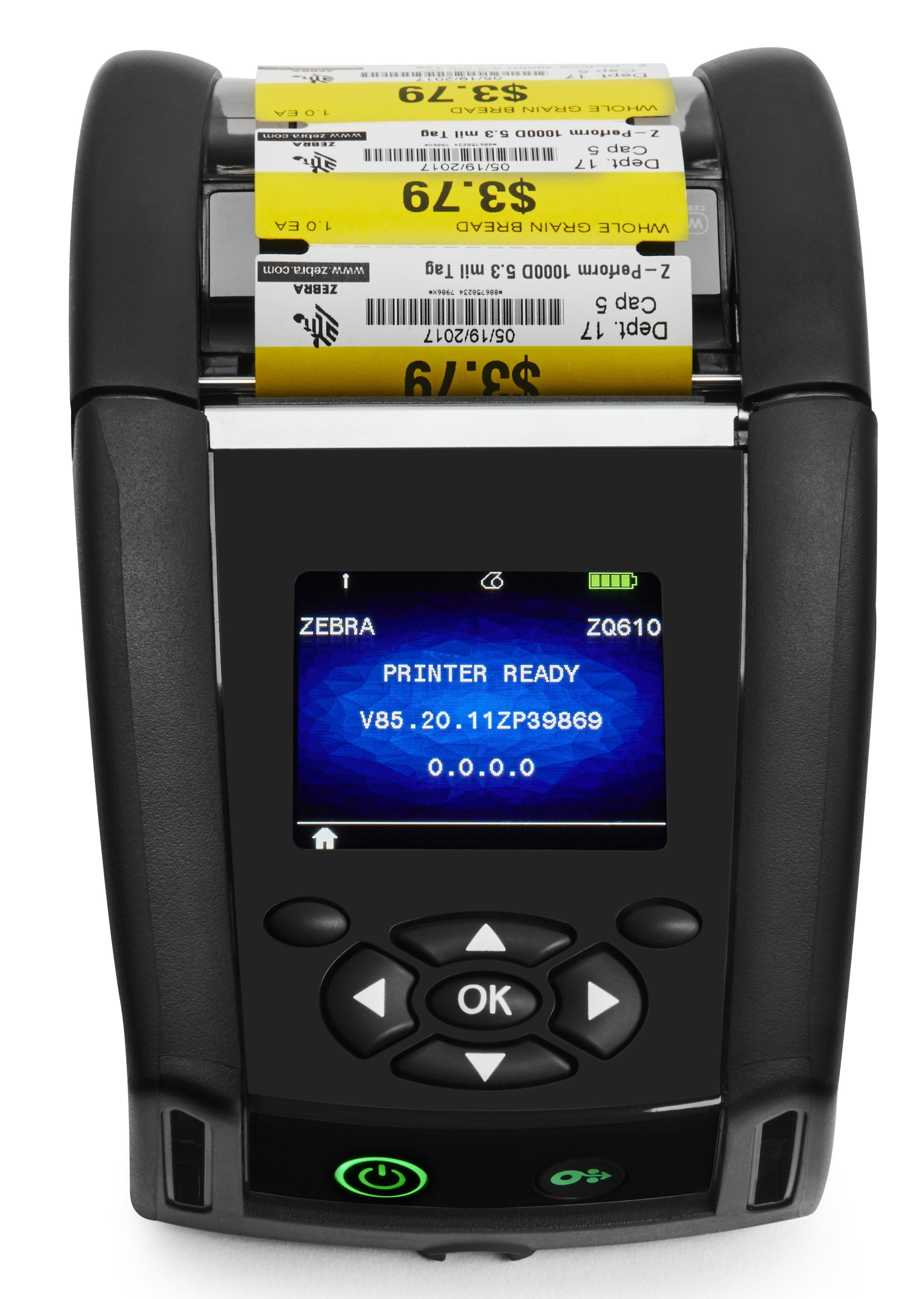 Zebra ZQ610 Plus TD 203 dpi WLAN Drucker