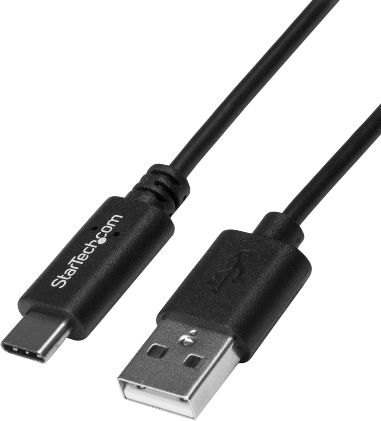 Câble USB 2.0 C m. - A m. 0,5 m, noir - Thumbnail 2