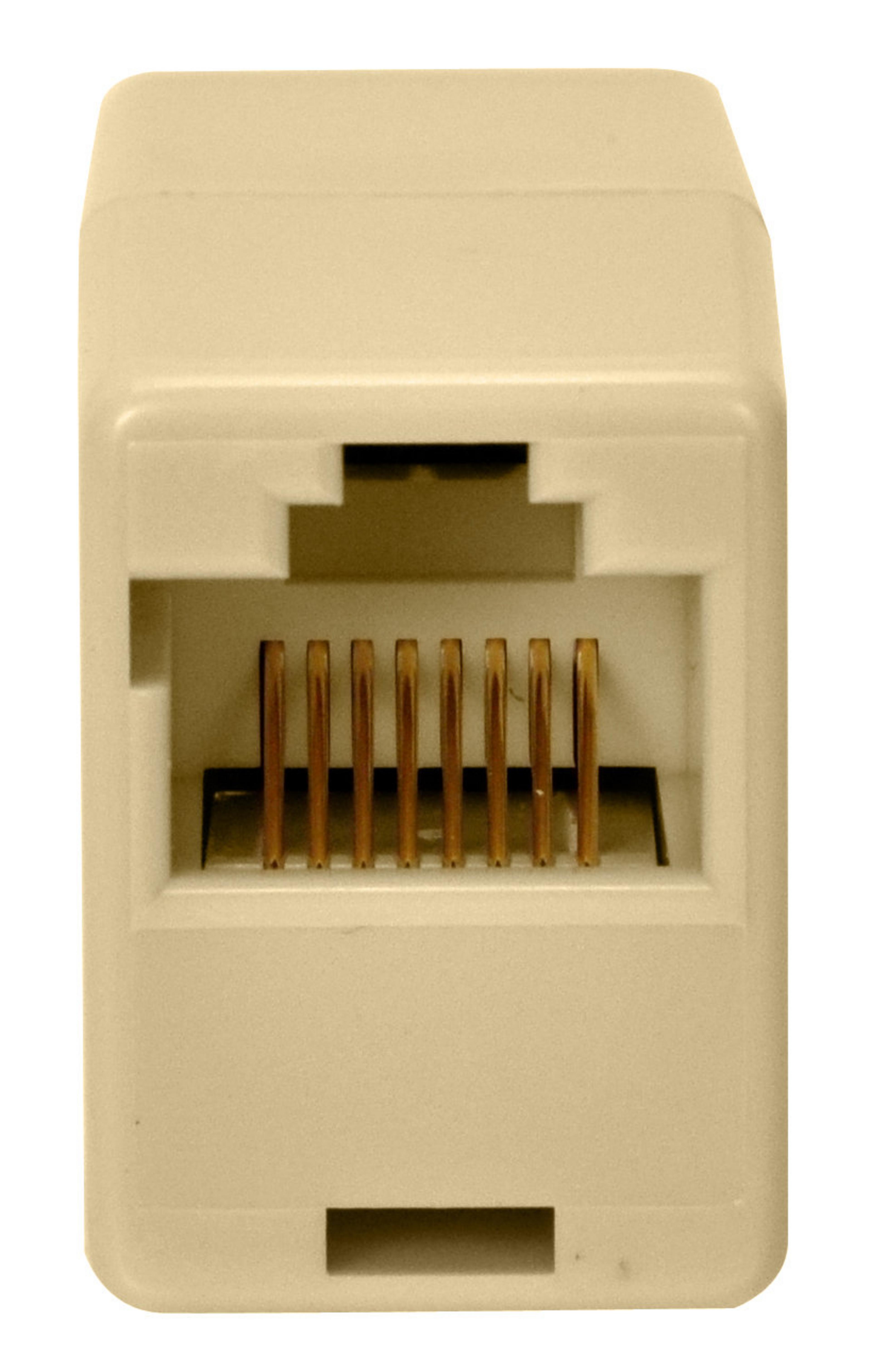 Raccord modulaire RJ45 f.-RJ45f. 1:1 UTP