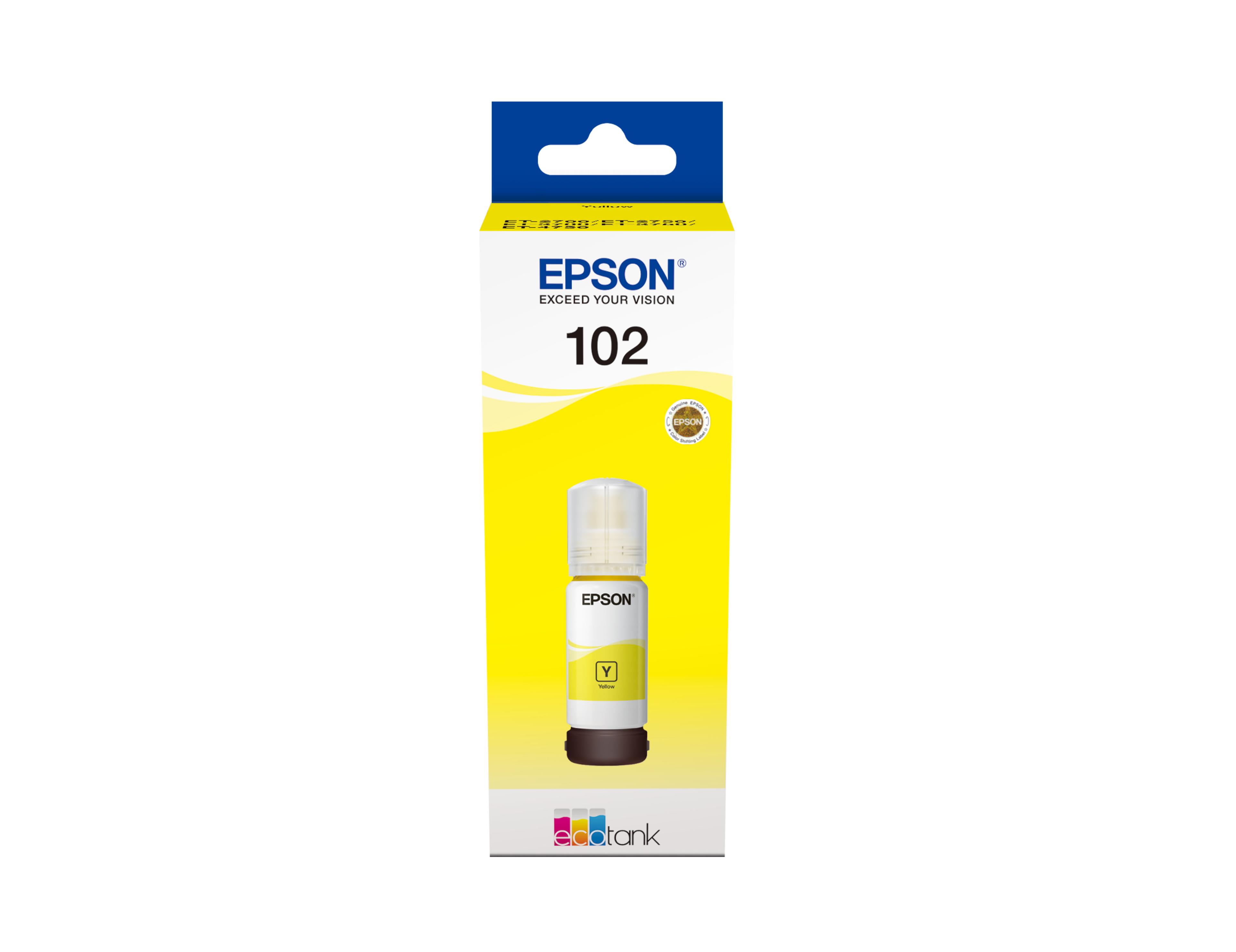 Epson 102 Ink Yellow