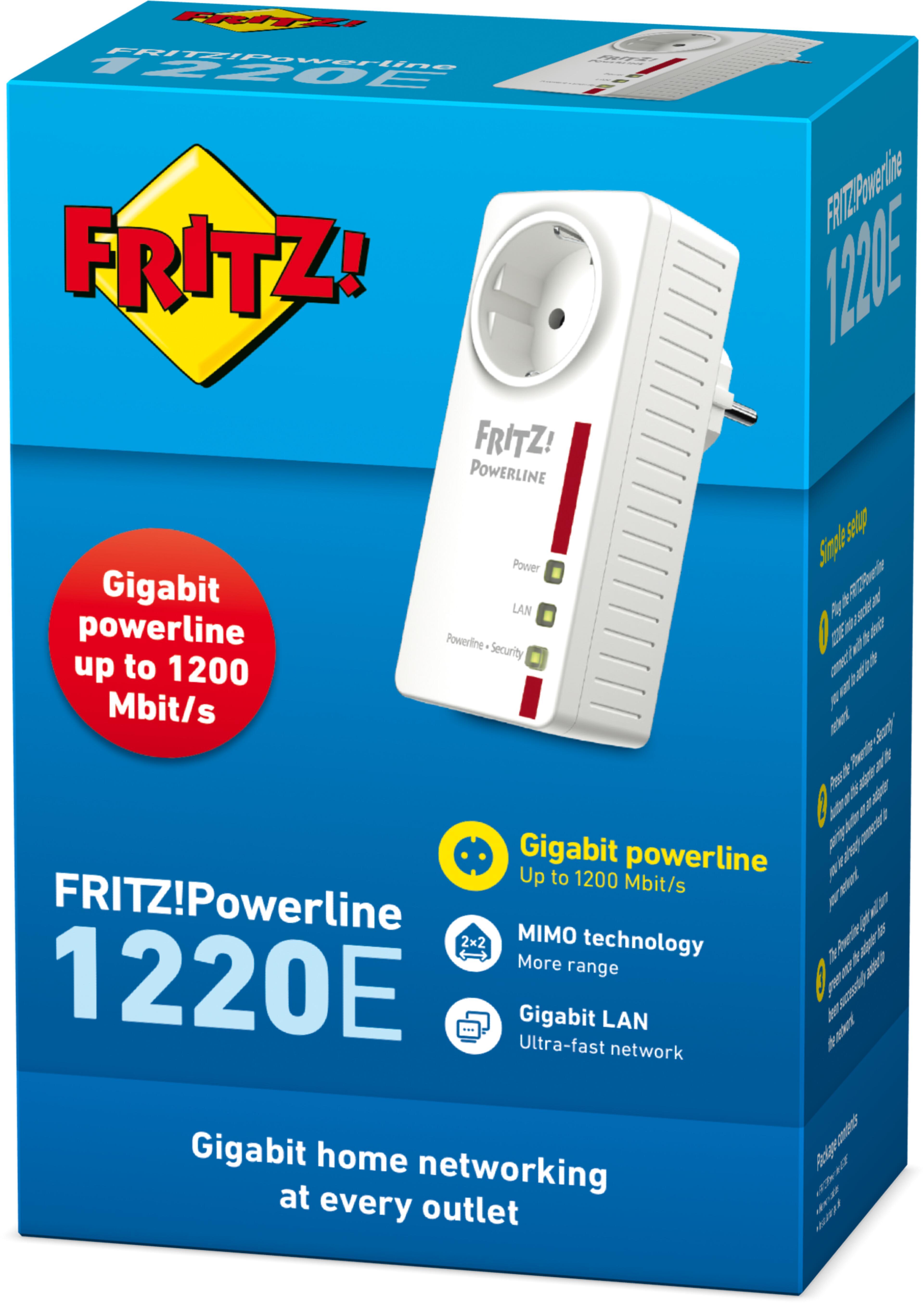 FRITZ!Powerline 1220E Adapter