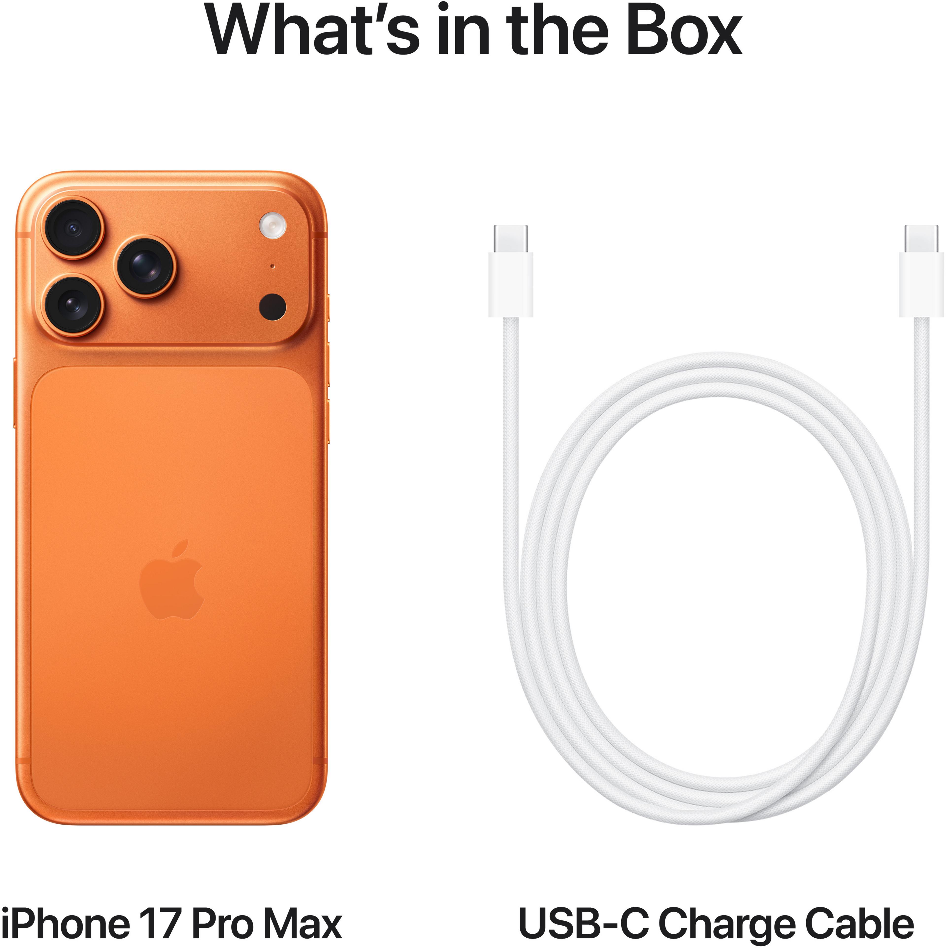 Apple iPh. 17 Pro Max 1To orange cosmiq
