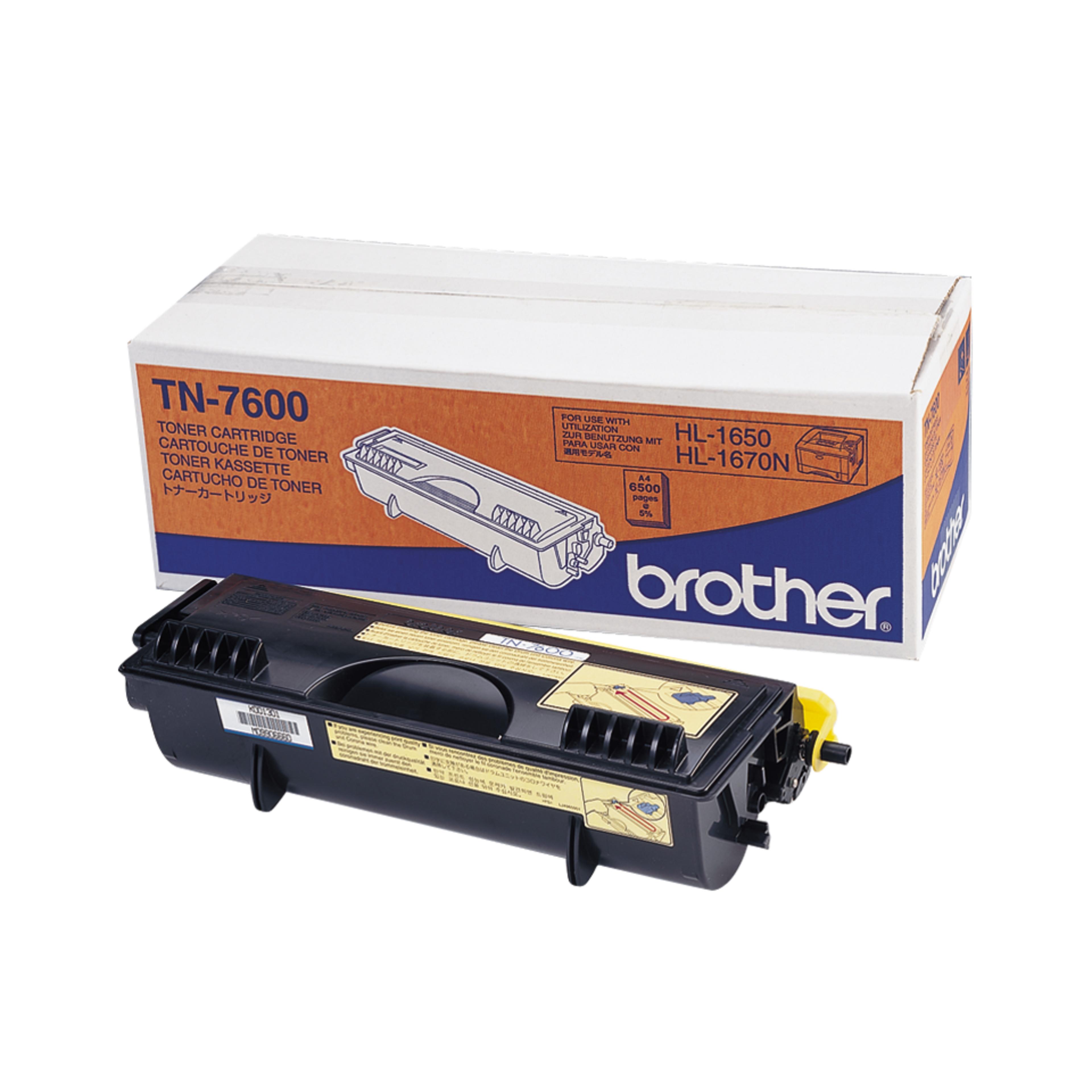 Toner Brother TN-7600, noir