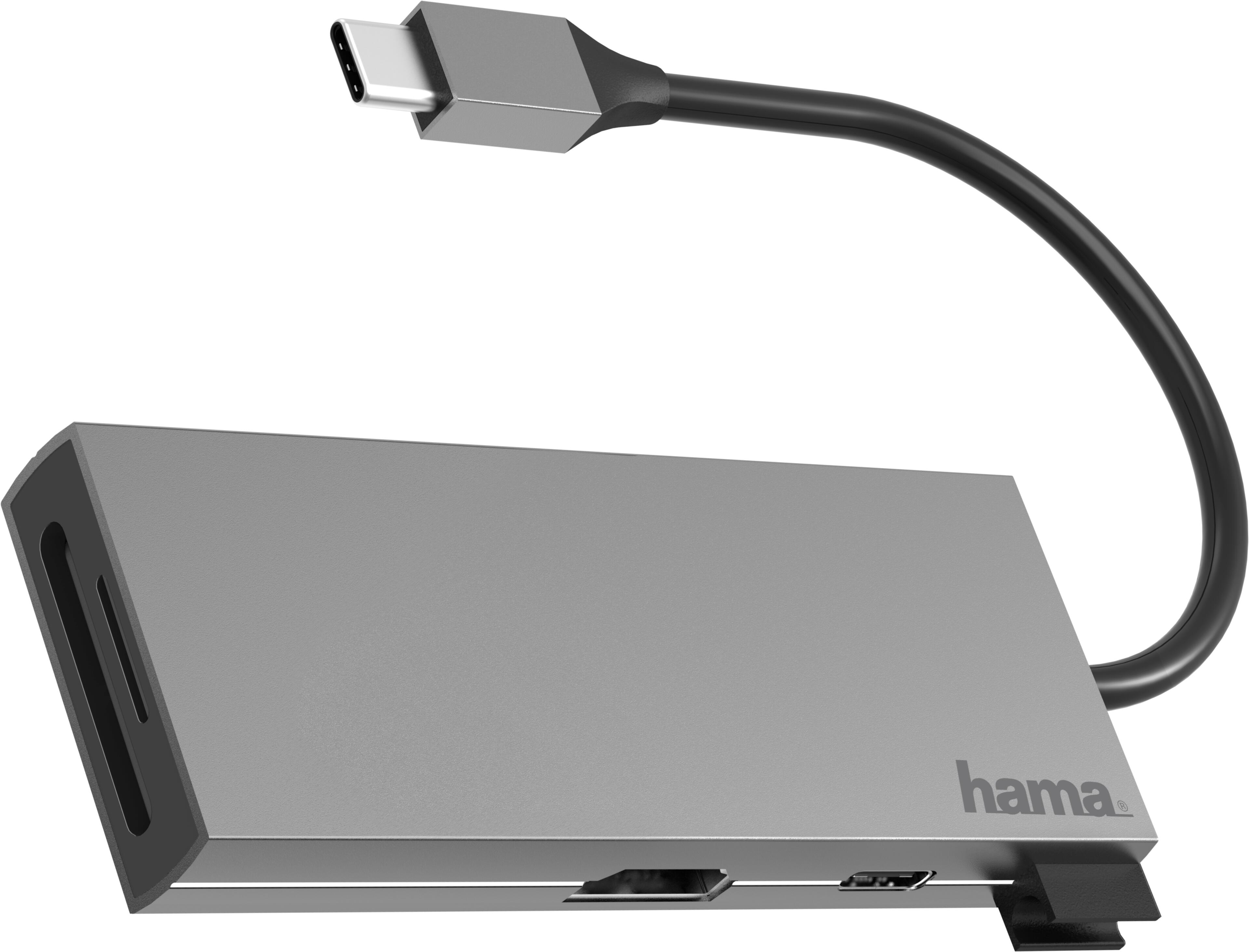 Hama USB Hub 3.0 3-port +HDMI+CardReader