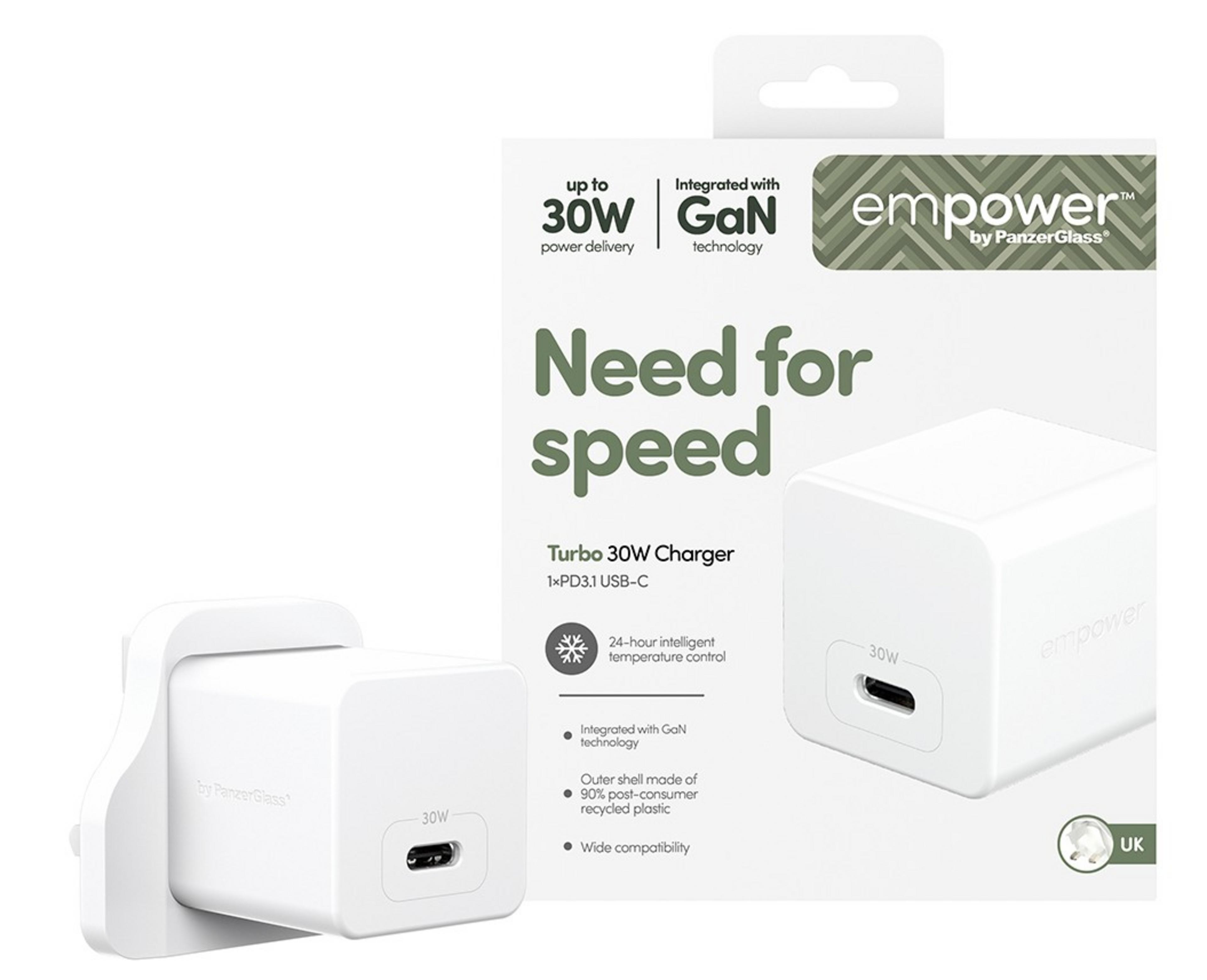 PanzerGlass 30W USB-C Wall Charger