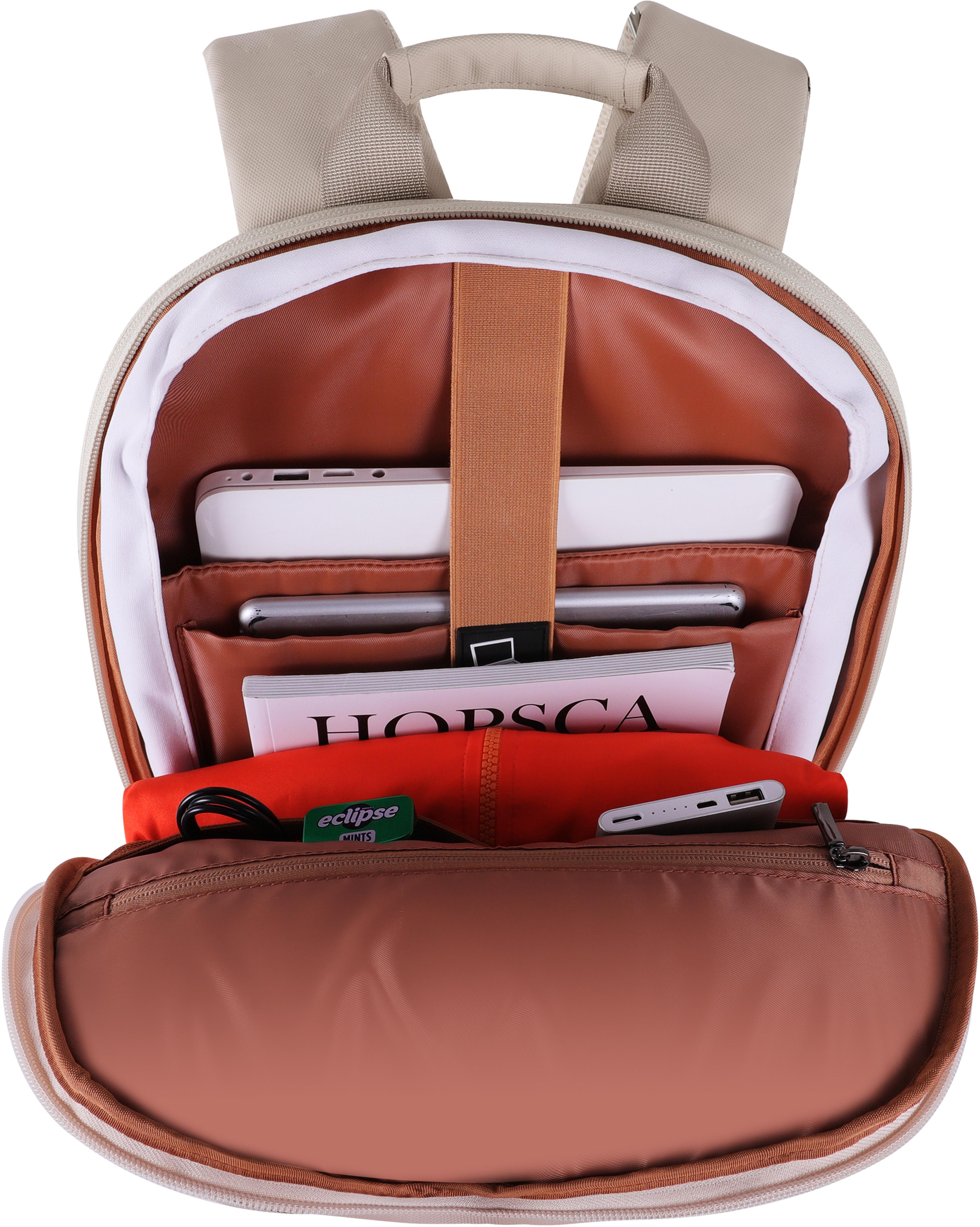 ARTICONA GRS Enlarge 14.1 Backpack Beige
