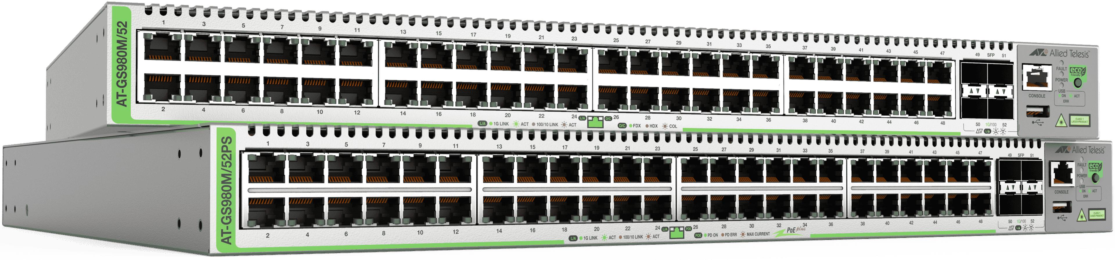 Allied Telesis AT-GS980M/52PS PoE Switch