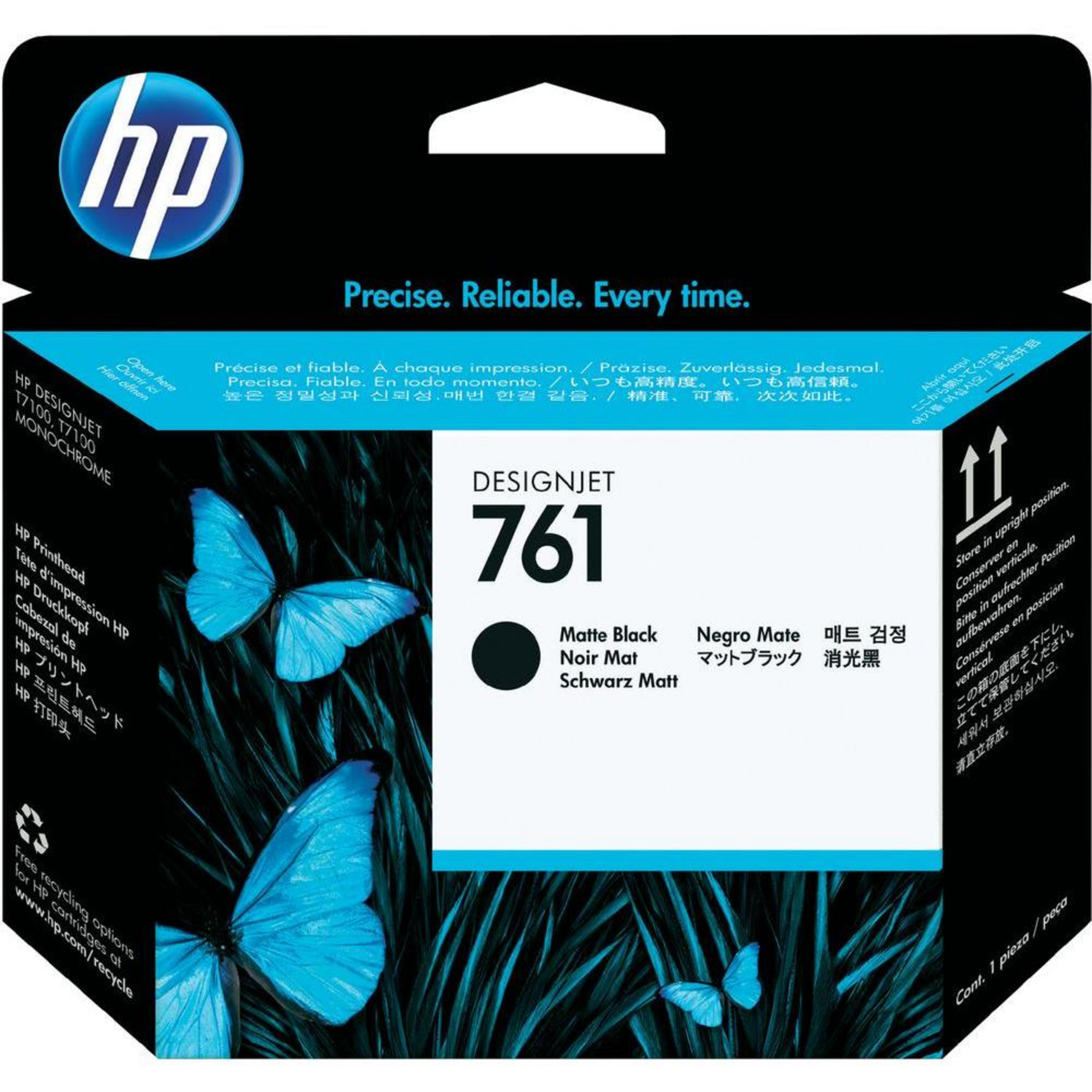 Tête d'impression hp 761, noir mat