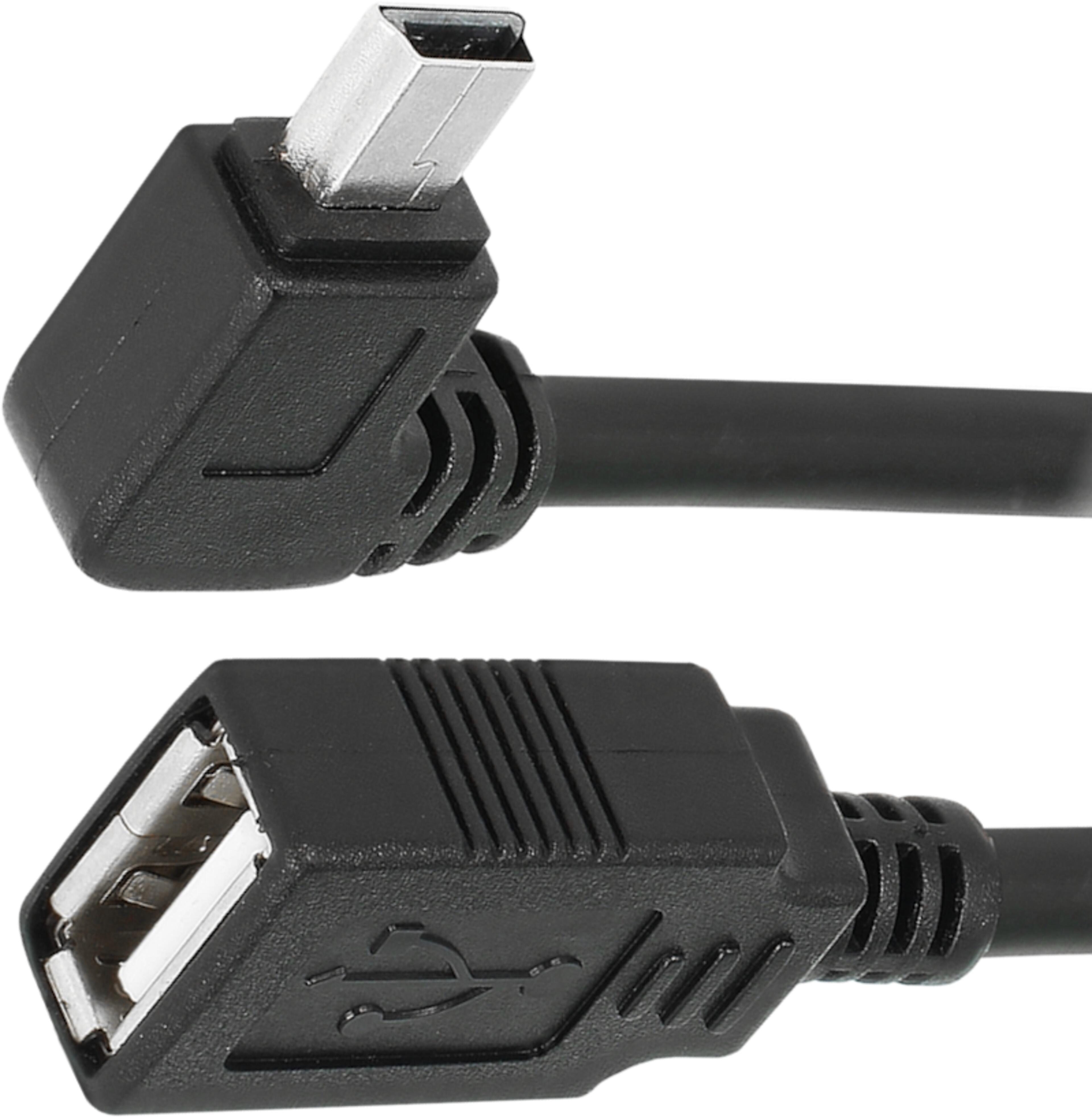 Delock USB-A - Mini-B Adapter 0.16m