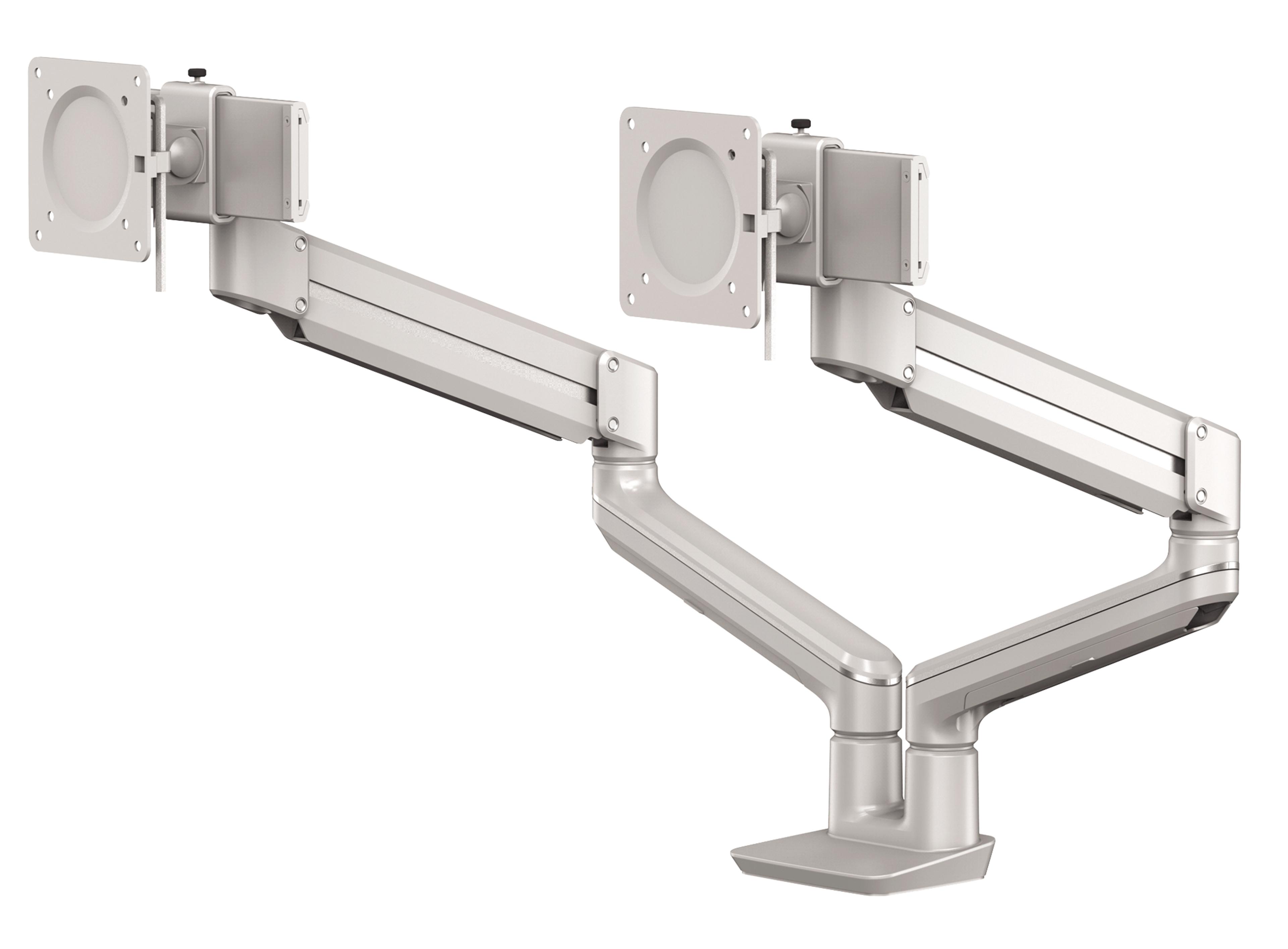 Fellowes Tallo Dual Tischhalterung silb.