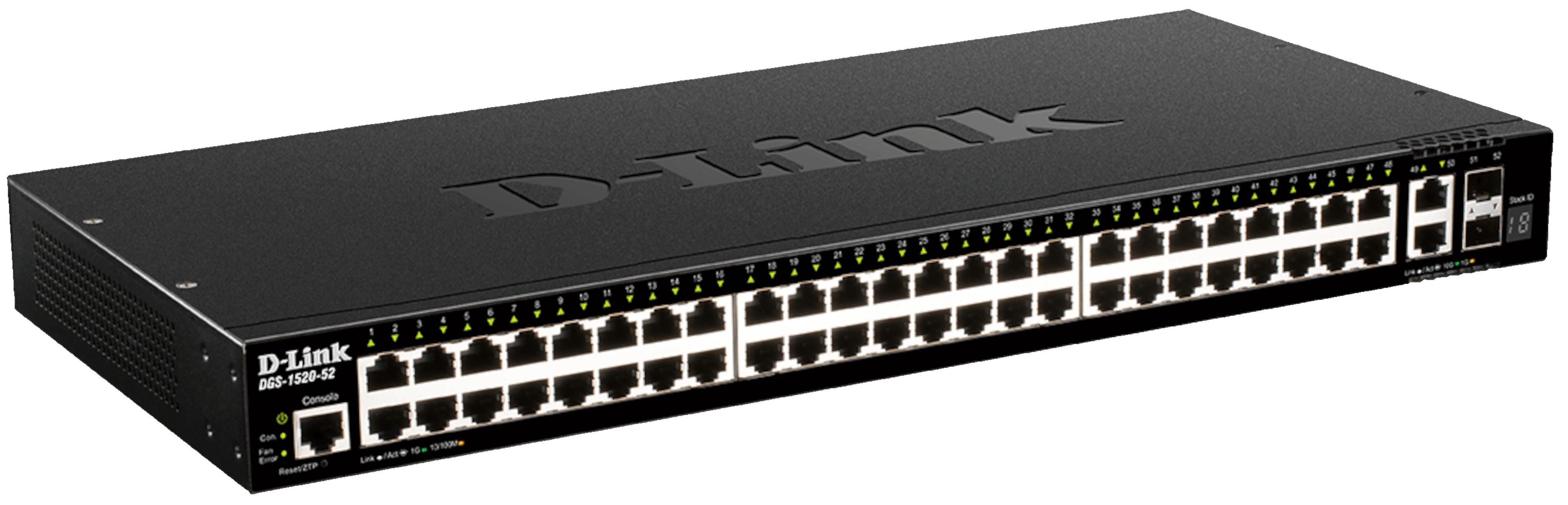 D-Link DGS-1520-52/E Switch