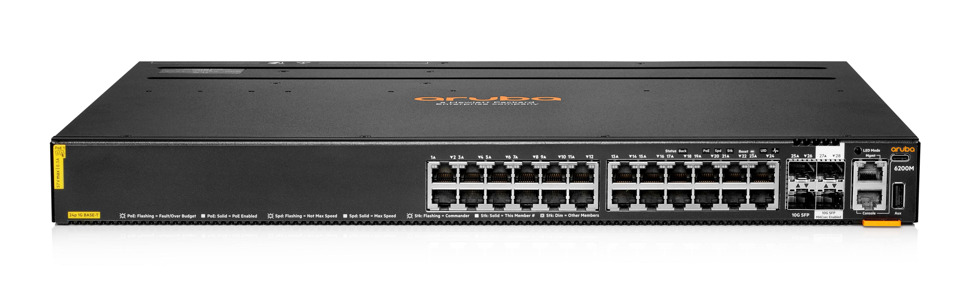 HPE Aruba 6200M 24G PoE Switch