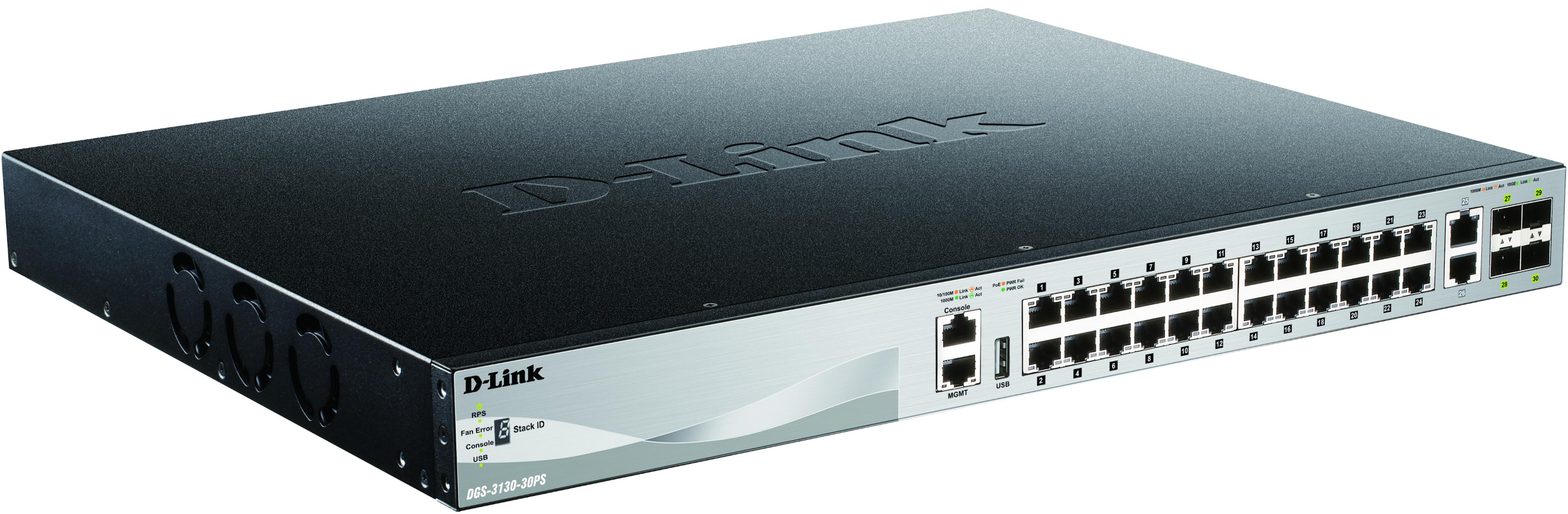 D-Link DGS-3130-30 PS/E PoE Switch