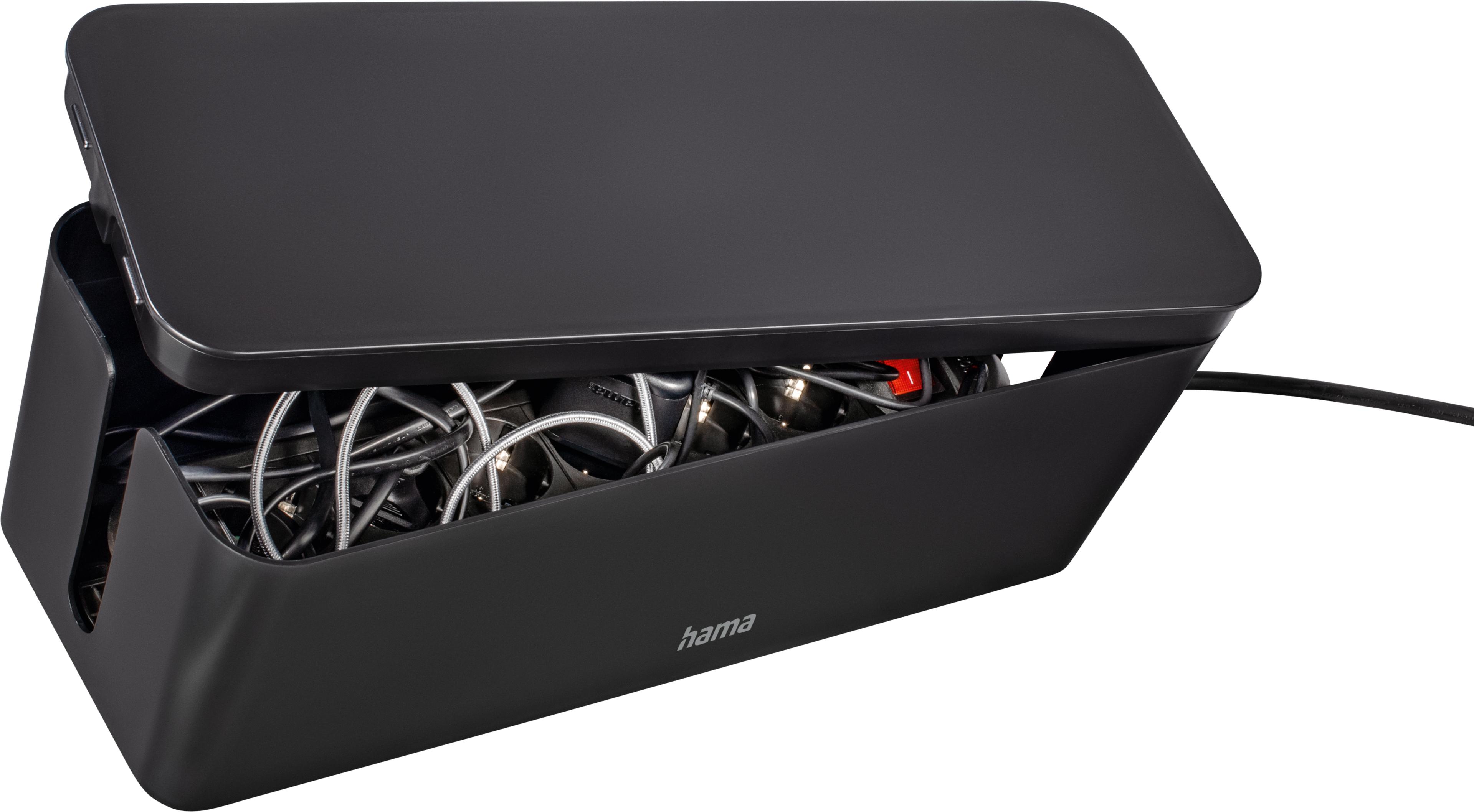Cable Box Maxi 156x400x135mm Black