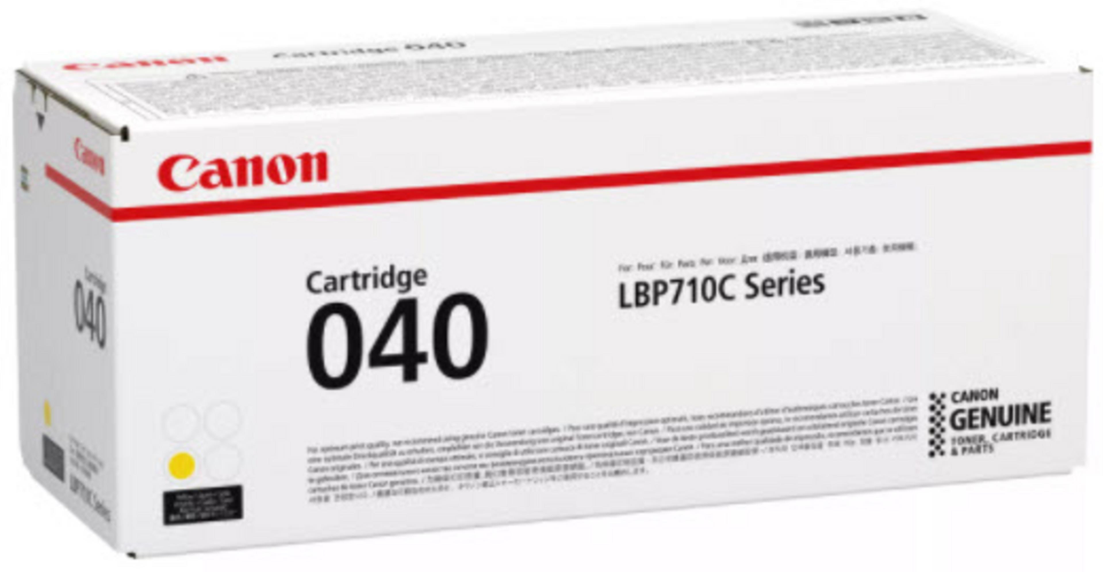 Toner Canon 040 amarelo