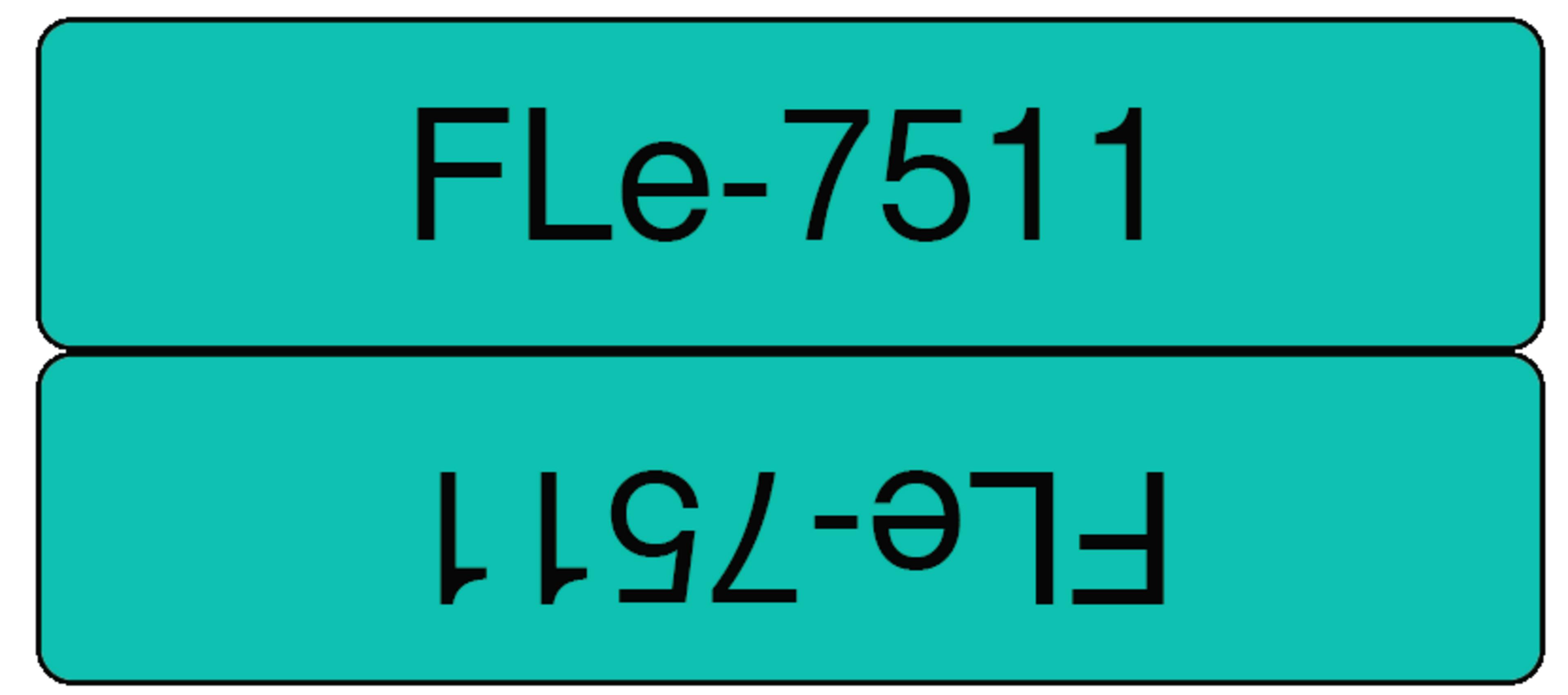 Brother FLe-7511 21x45mm Label Tape
