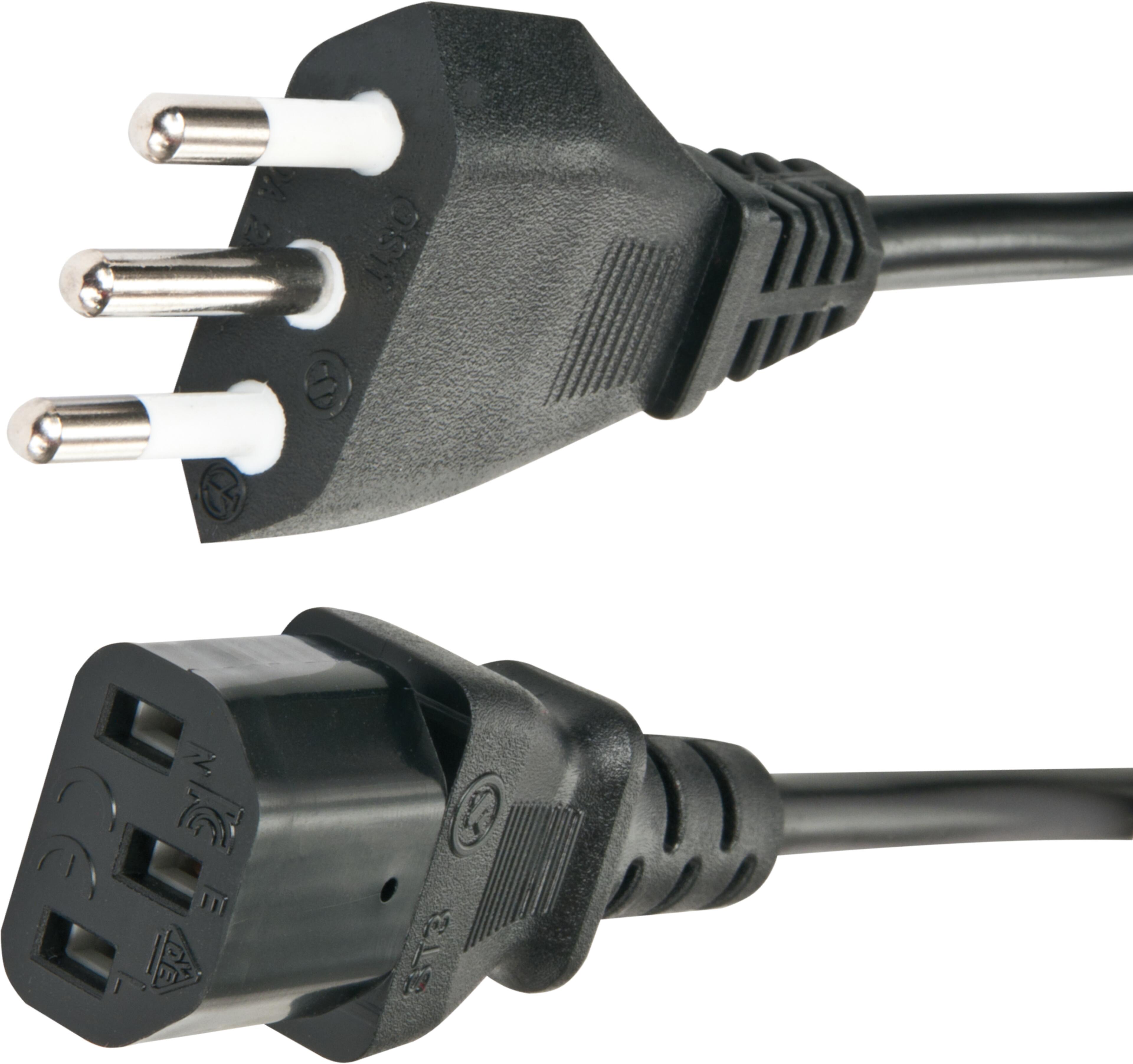 Power Cable Local/m - C13 3m Black