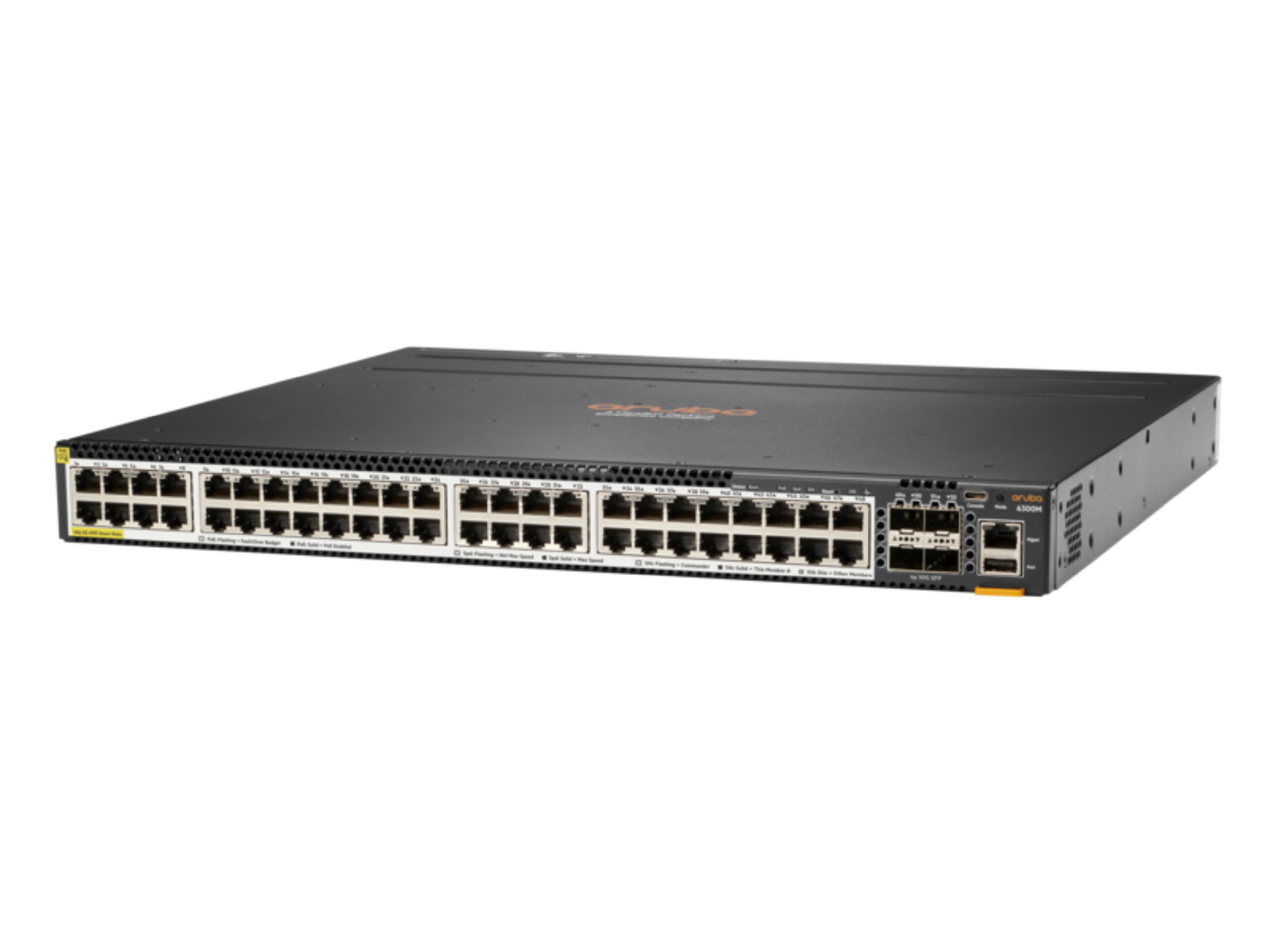HPE Aruba 6300M 48 SR PoE Switch