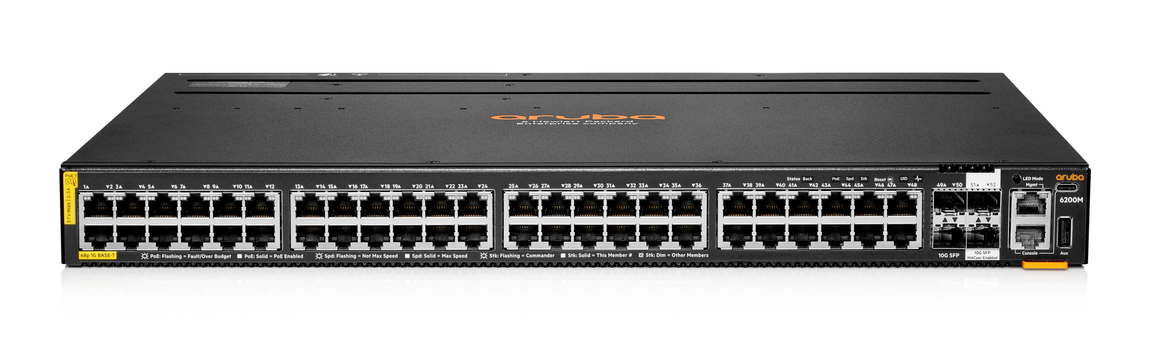 HPE Aruba 6200M 48G PoE Switch