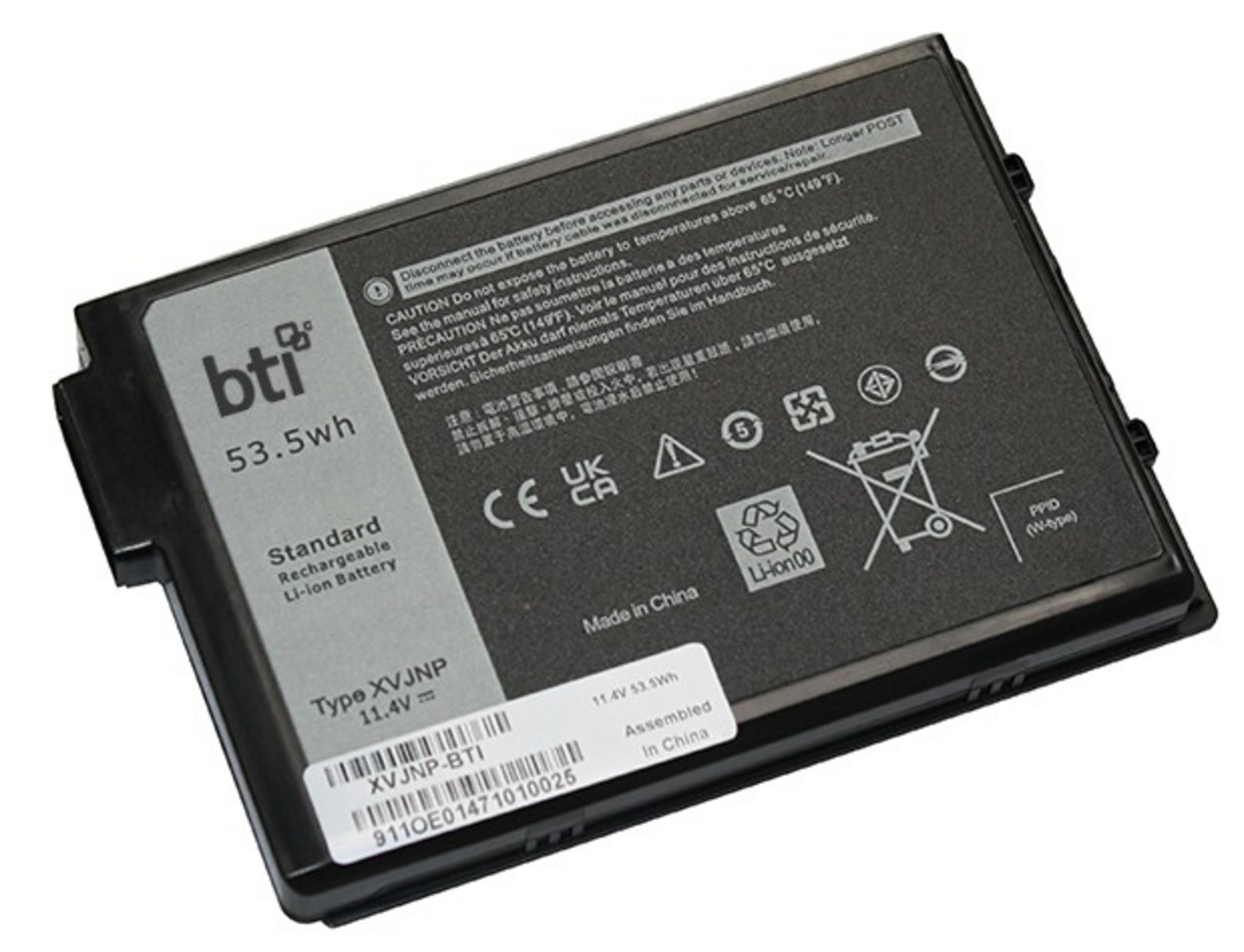 BTI 3 Zellen Dell 4.457 mAh Akku