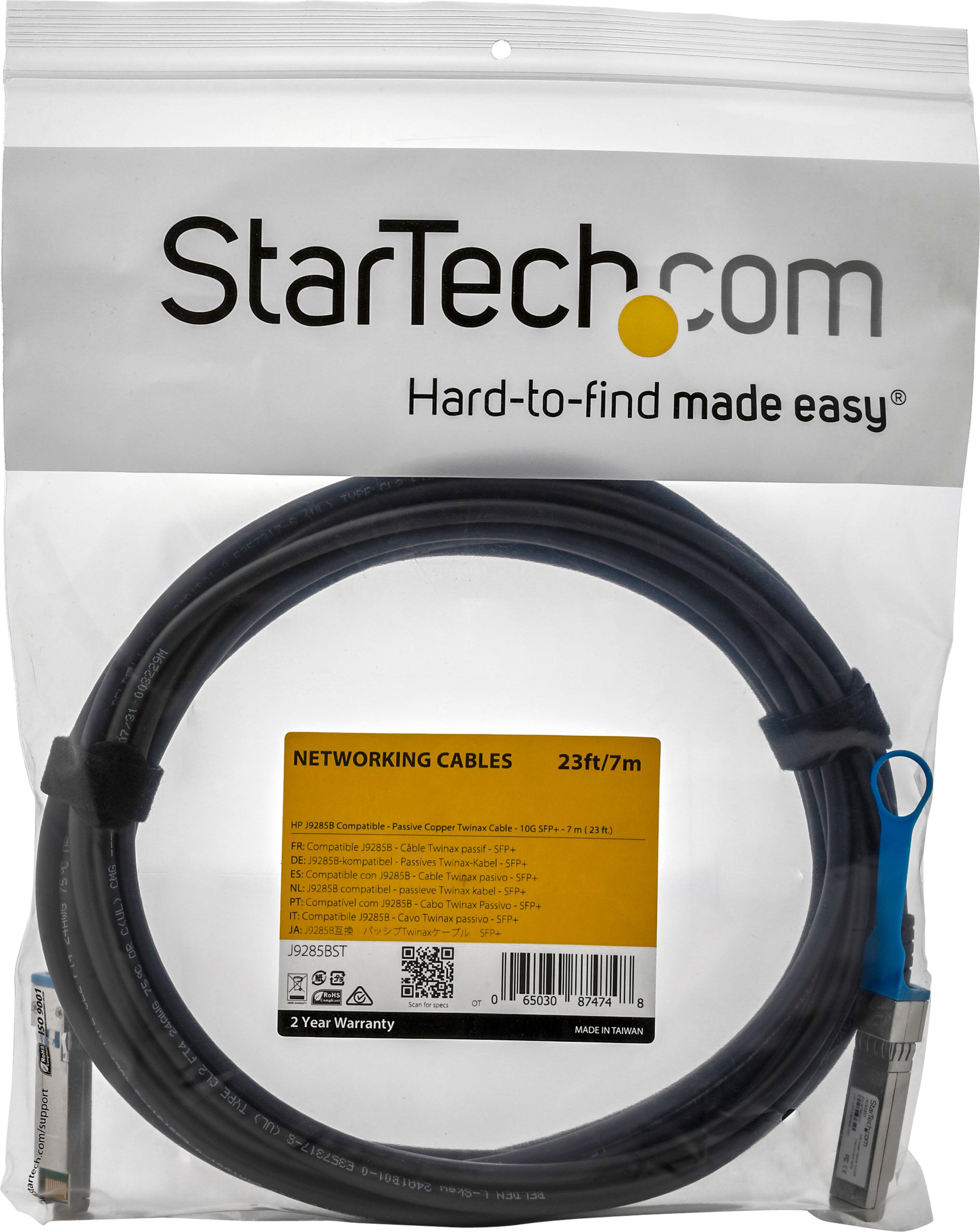 Cable SFP+/m - SFP+/m 7m