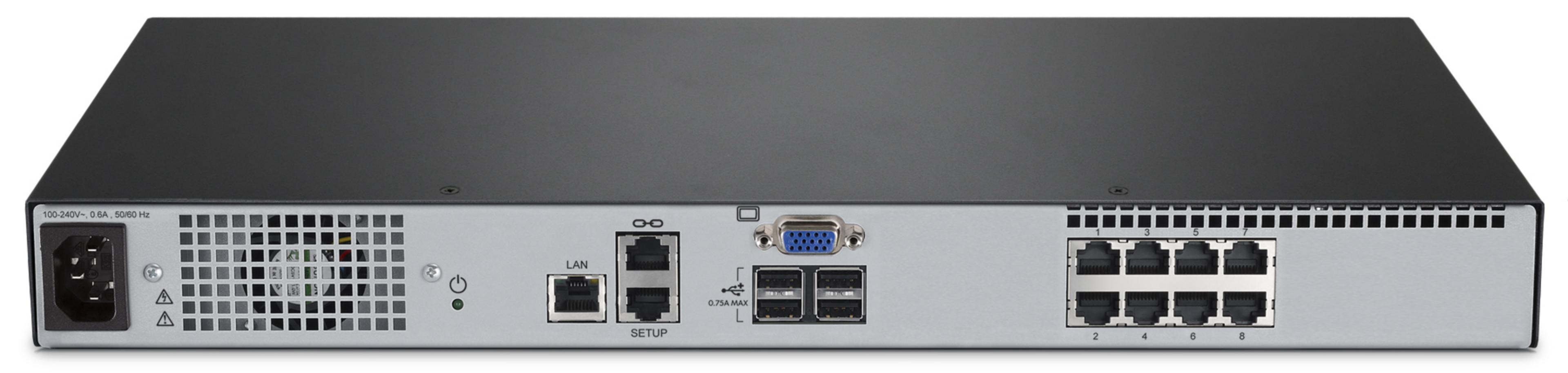 Avocent AV3108 KVM Switch 8-port + IP