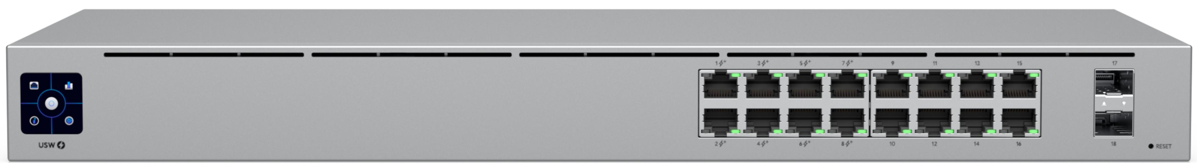 Ubiquiti UniFi 16-port PoE+ Switch
