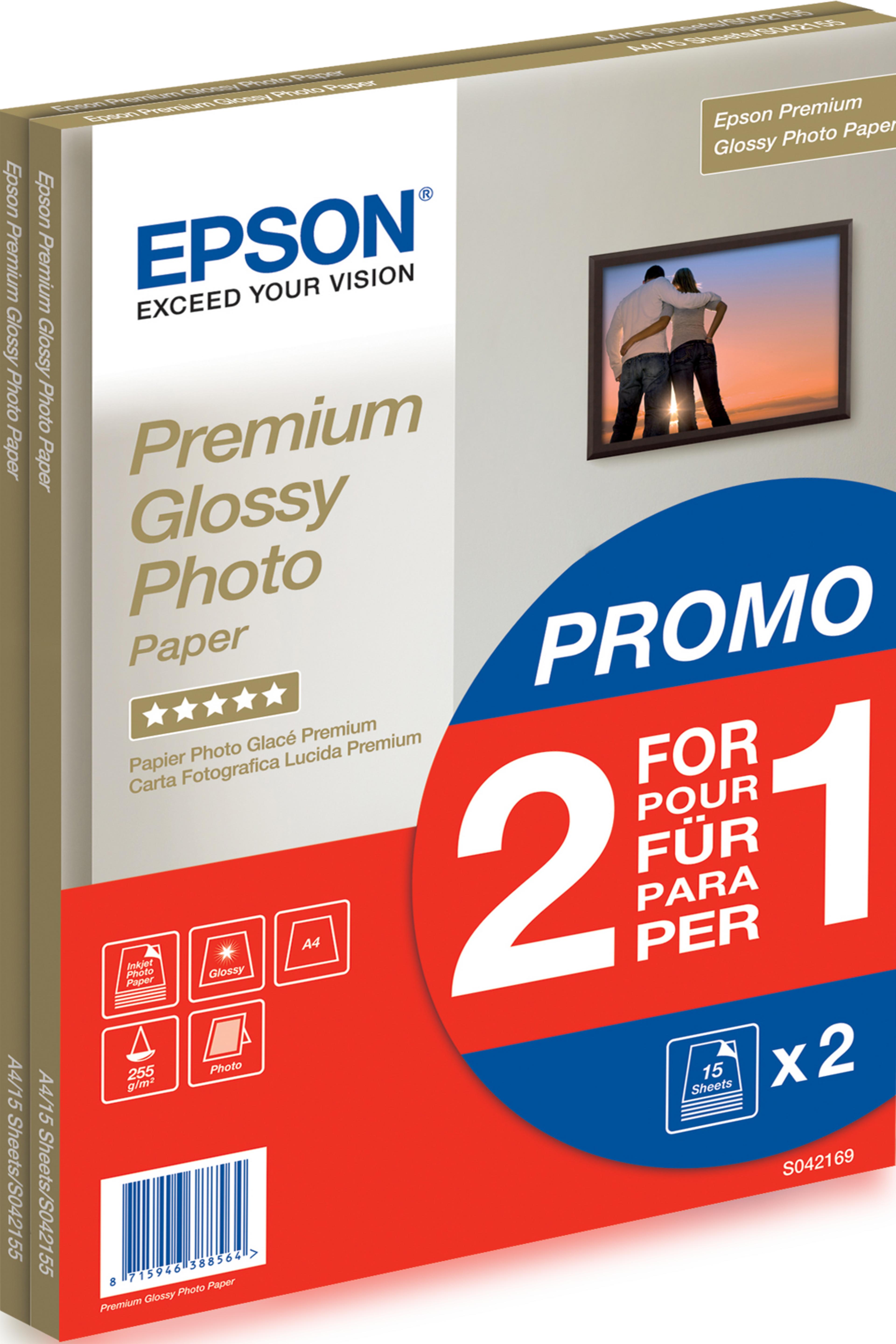 Epson Premium Glossy 210x297mm Photo Ppr