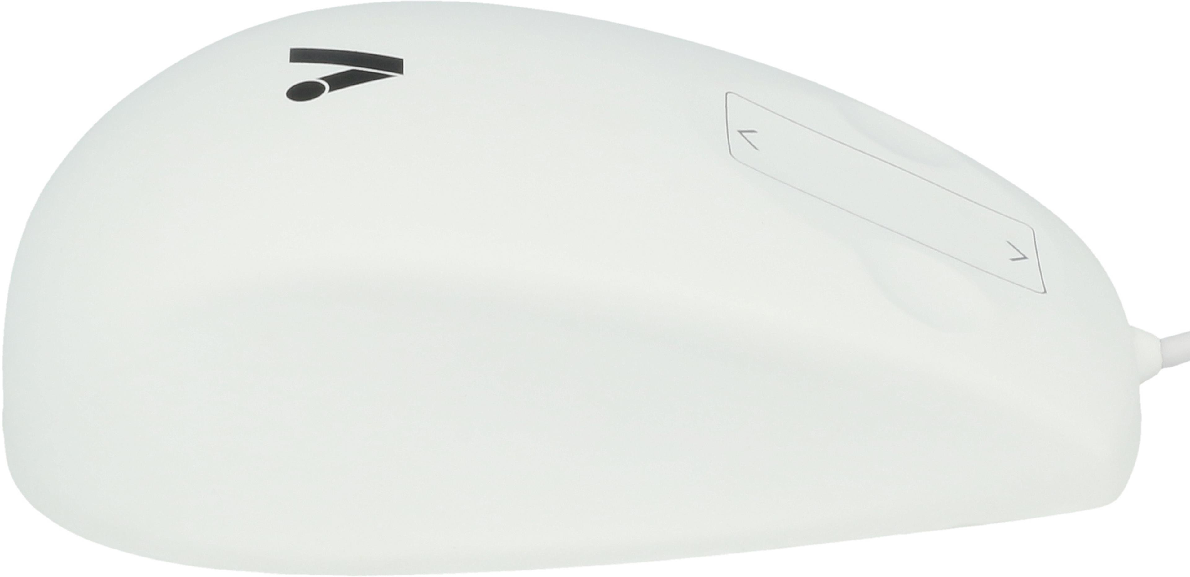 ARTICONA optische Maus USB weiß