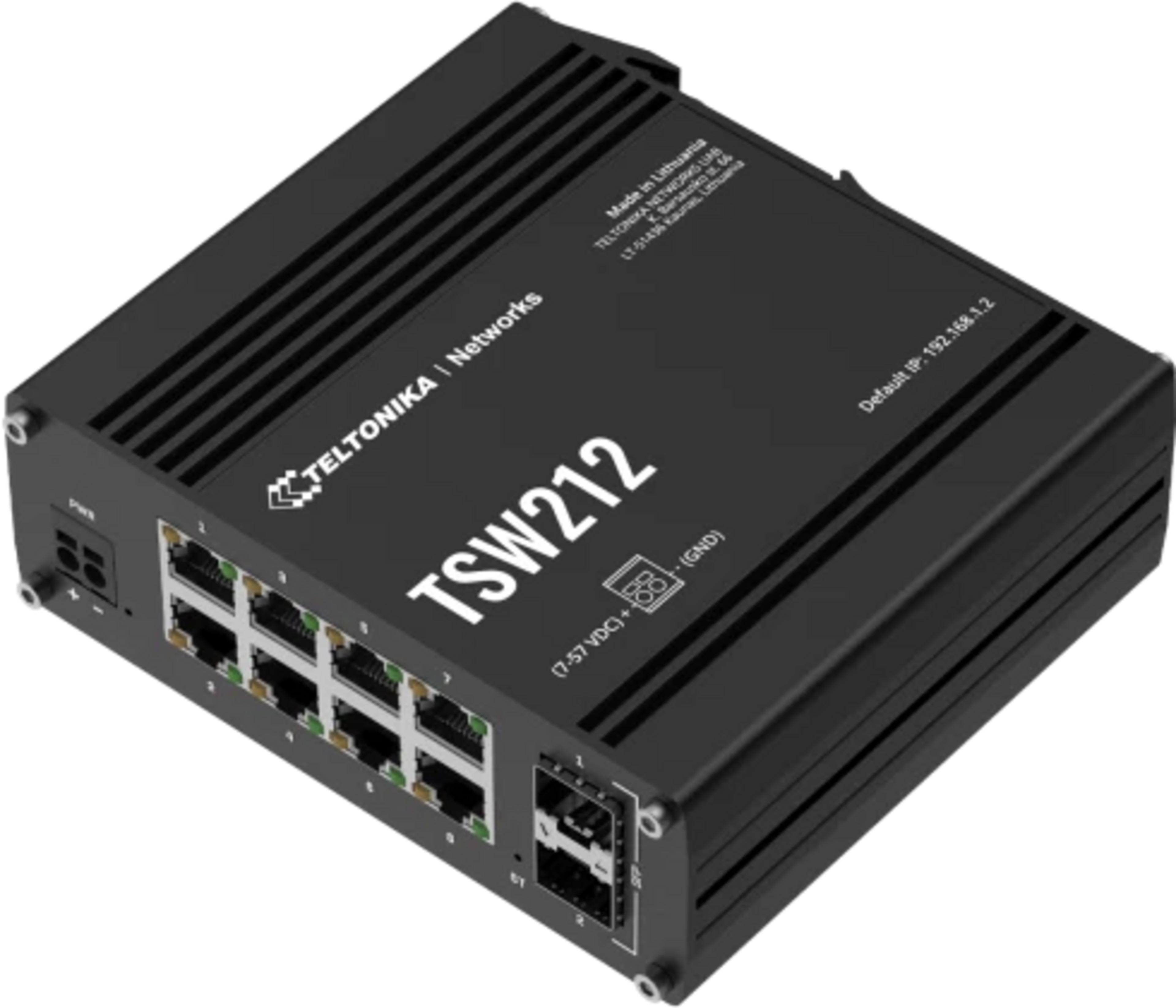 Teltonika TSW212 Managed Ethernet Switch